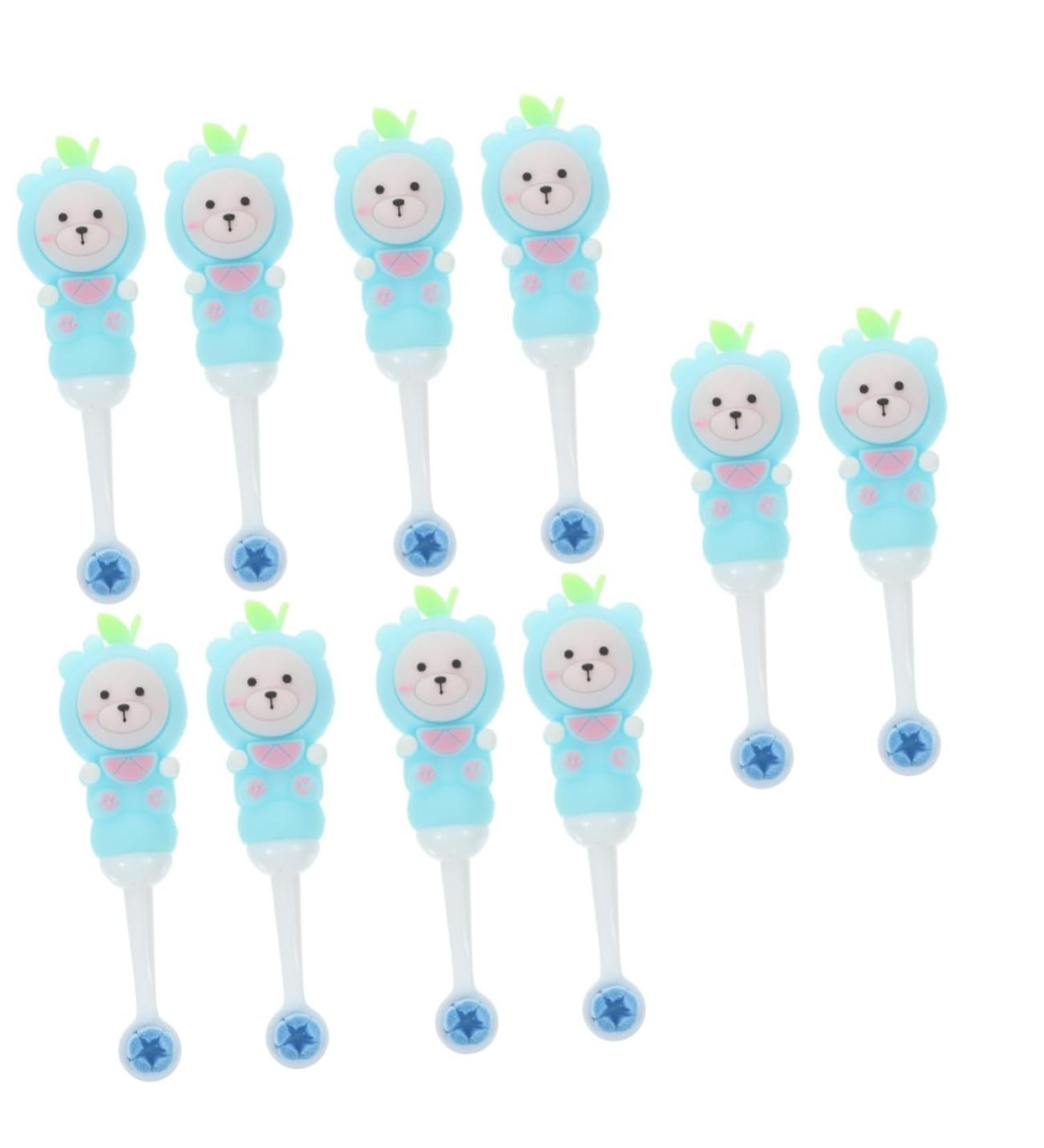 Healvian 10 Pack Children's Soft Bristle Animal Toothbrush - Toddler & Kids Travel Toothbrushes for Gentle Oral Care - Buy Online on GoSupps.com