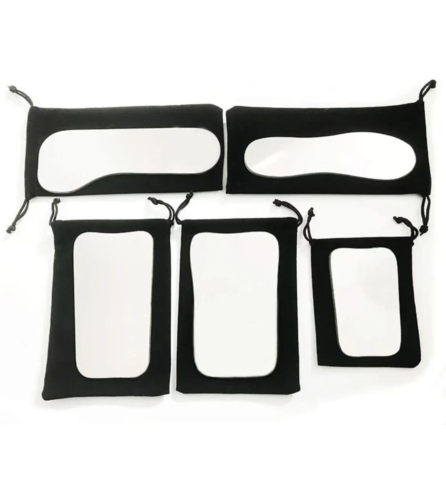 5 Piece Intraoral Mirror Set - Professional Orthodontic Photography | Dual-Sided Reflector for Clinical Dentists | High-Quality Dental Occlusal Mirrors - Buy Online on GoSupps.com