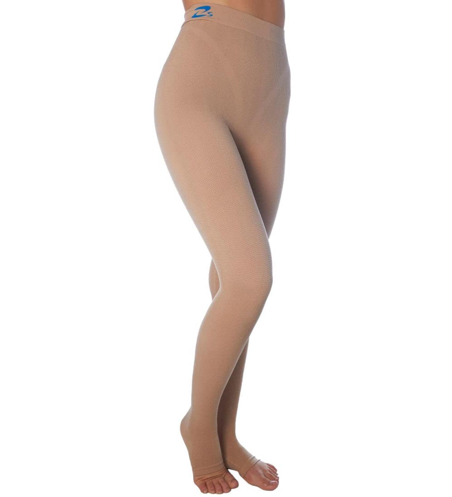 Czsalus Long Tights - Slim Compression K2 Leggings (25-30 mmHg) for Lipedema Lymphedema & POTS - Nude Color | International Shipping Available - Buy Online on GoSupps.com