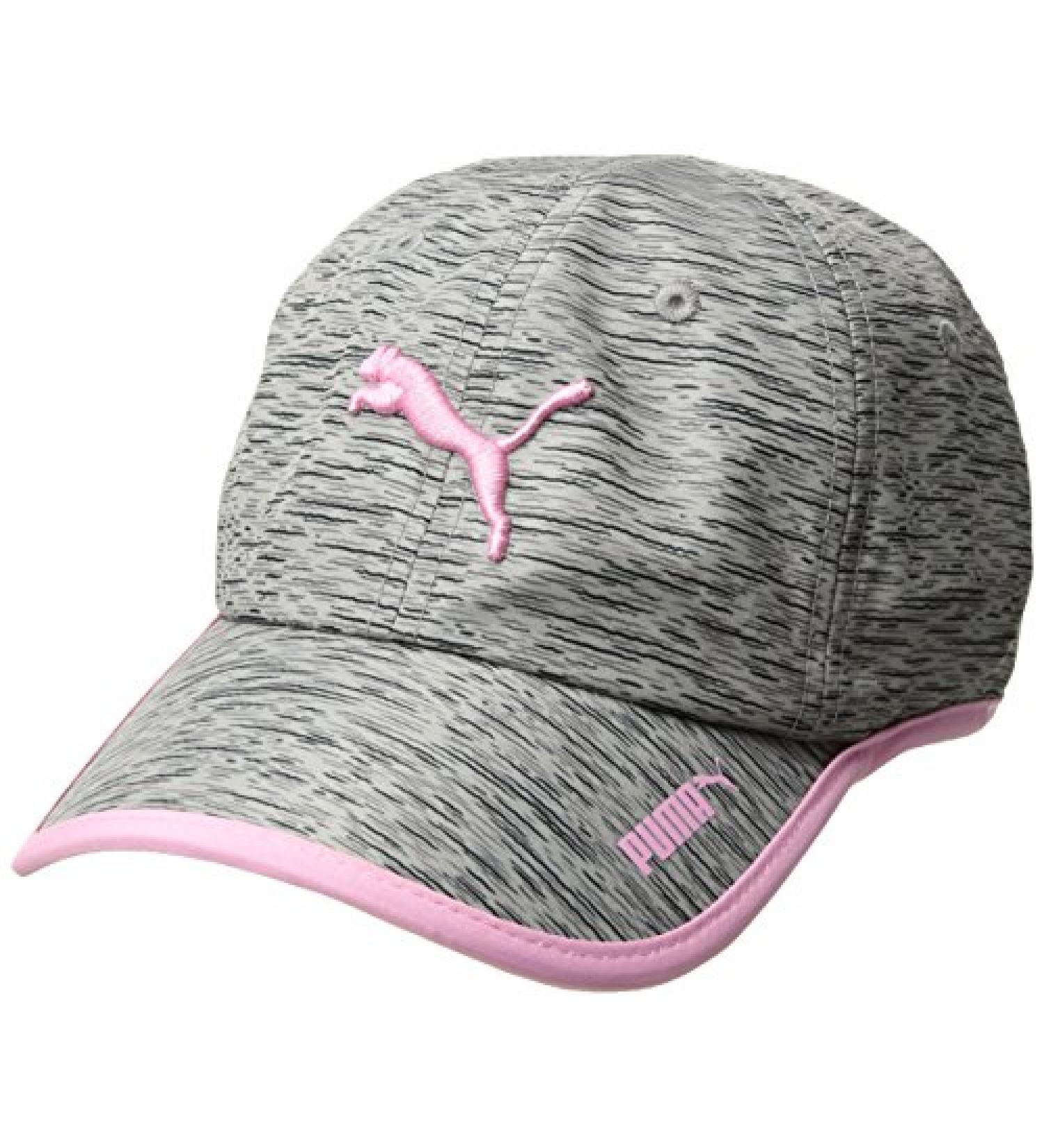 Puma Women's Evercat Running Cap - One Size, Grey/Pink - Buy Online on GoSupps.com