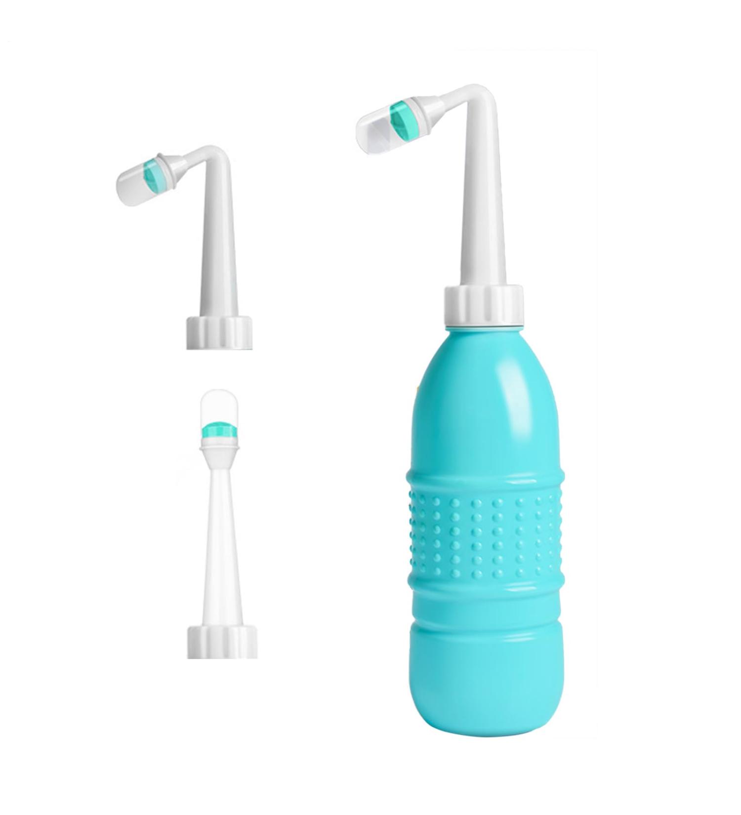 Feminine cleansing bottle LDPE EVA 400 ml | Feminine vaginal douche with container reusable douche cleaning system for vaginal washing manual no power supply required hygiene - Buy Online on GoSupps.com
