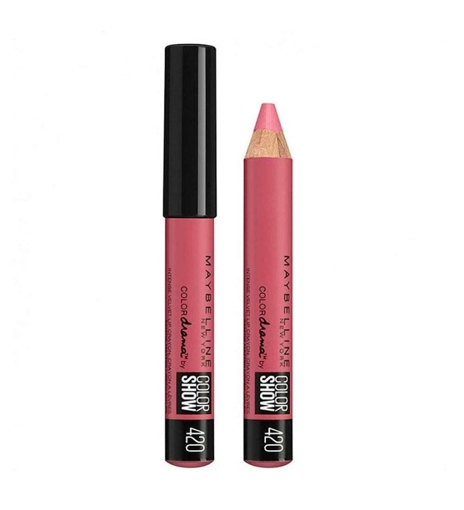Maybelline Color Drama Intense Velvet Lip Pencil 420 In with Coral