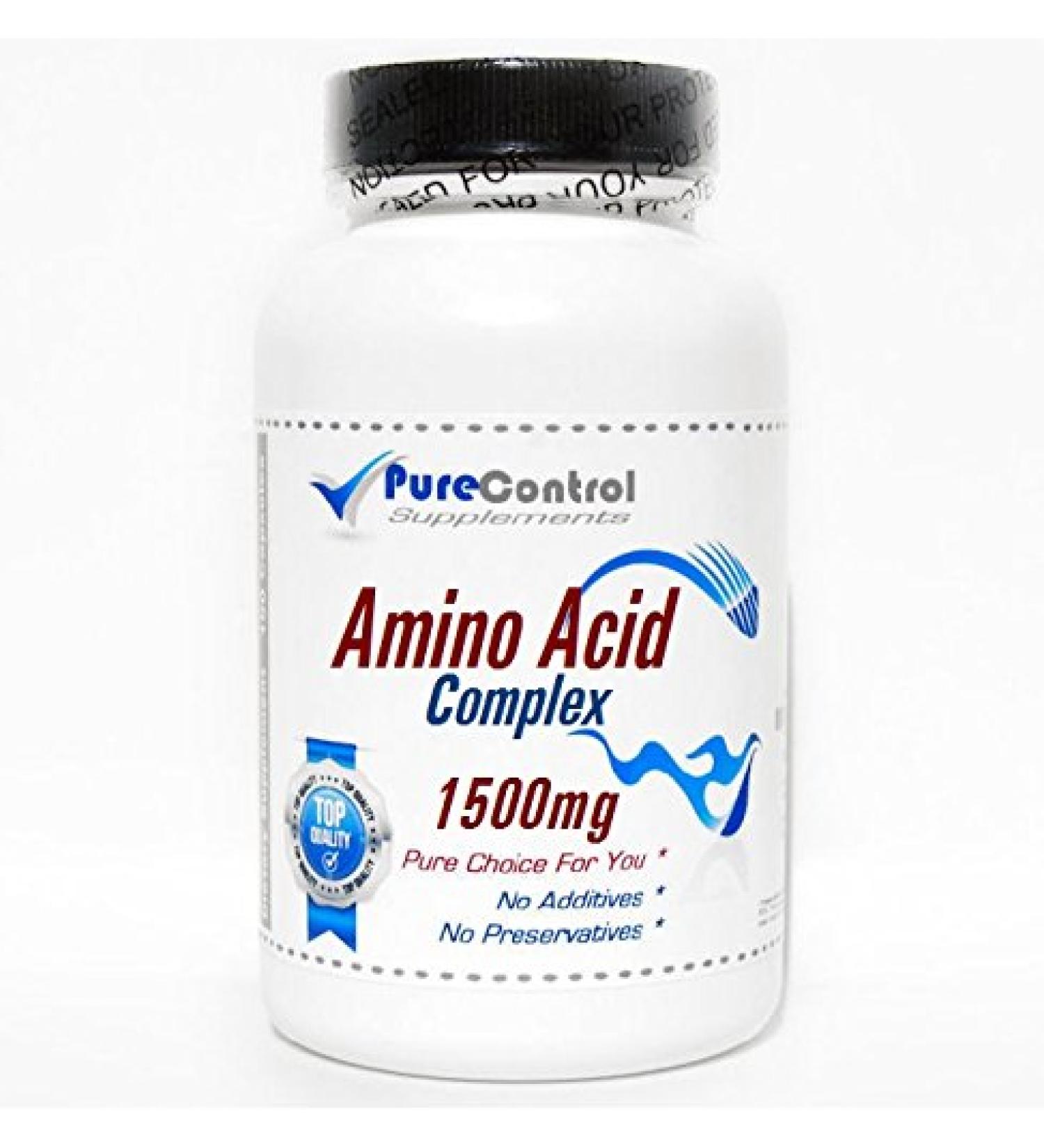 Amino Acid 1500mg Complex // 200 Capsules // Pure // by PureControl Supplements