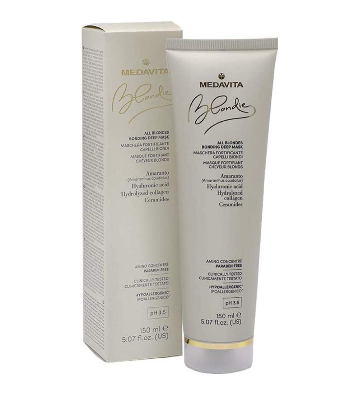 Medavita Blondie hair mask for all blonde hair 150 ml