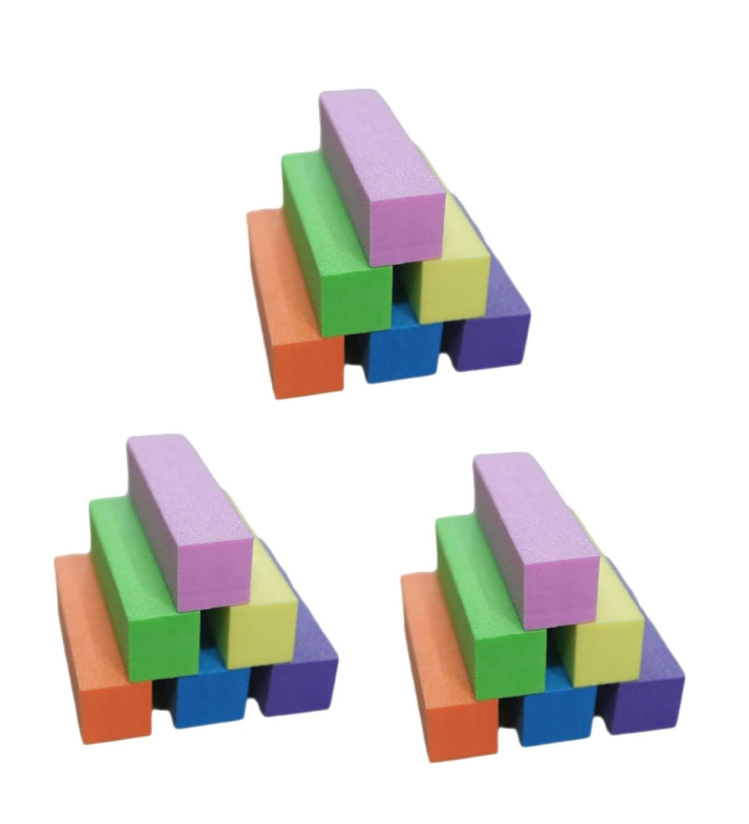 FRCOLOR 36 Pieces Nail Sanding Block Nail Art Care Buffer Polishing Sanding Block Buffer for Nails Nail Files Nail Buffer Nail Polish Nail Block Manicure Buffer Block Sand Block Polishing Block - Buy Online on GoSupps.com