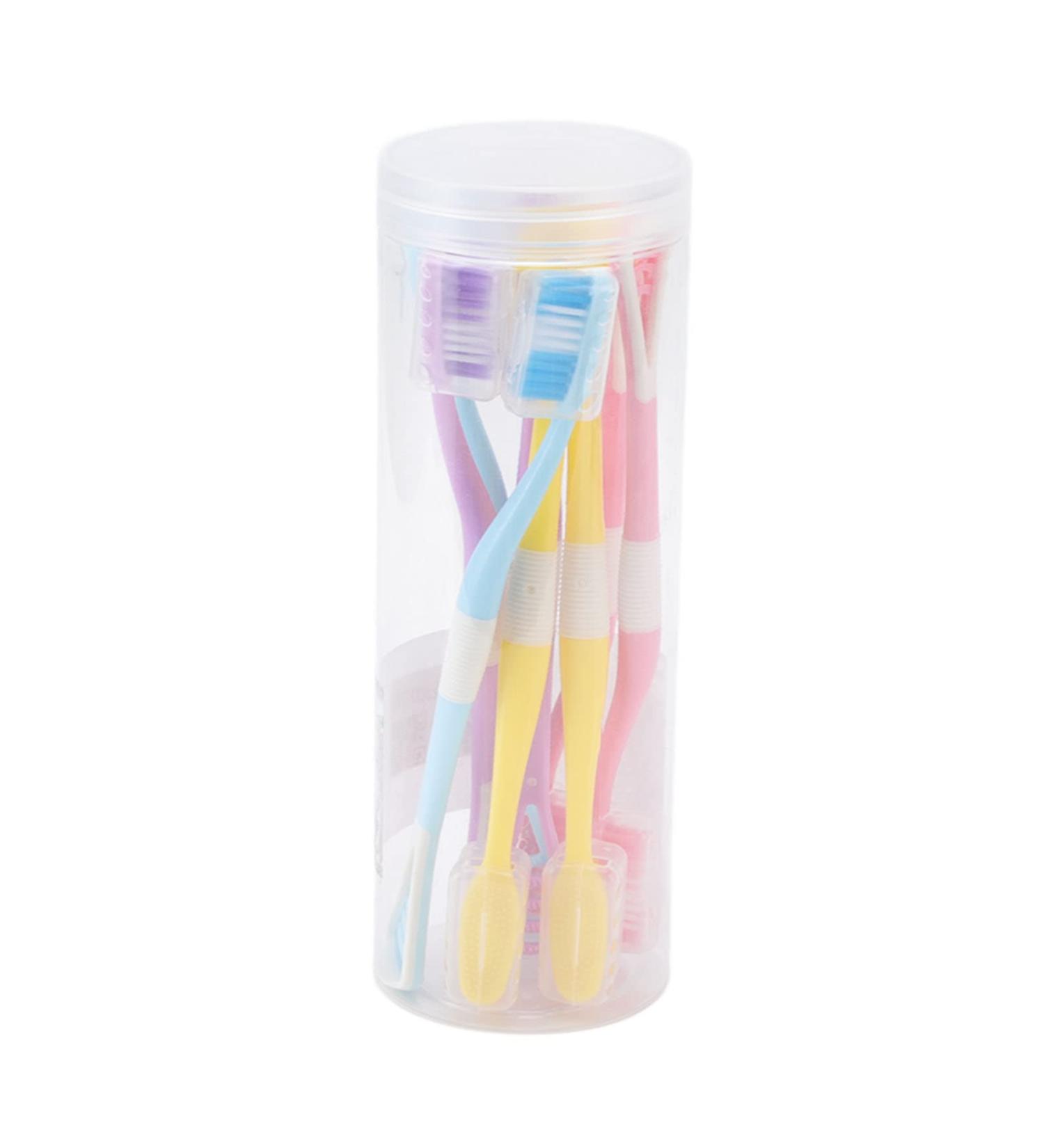 Buy 8pcs Tongue Scraper Toothbrush - Effective Oral Cleaning Prevents Vomiting | International Shipping - Buy Online on GoSupps.com