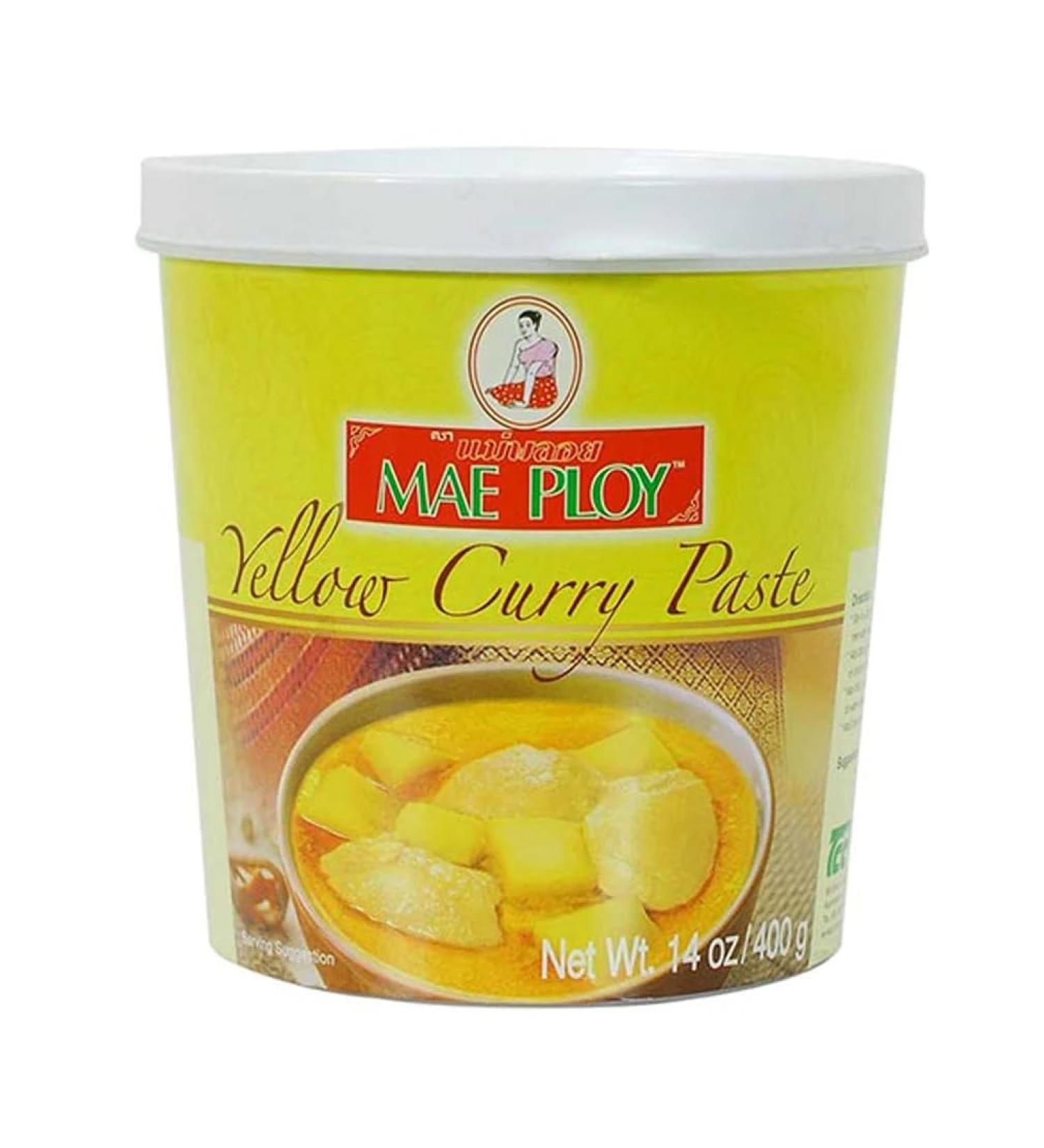 MAE PLOY YELLOW CURRY PASTE 400g - Buy Online on GoSupps.com