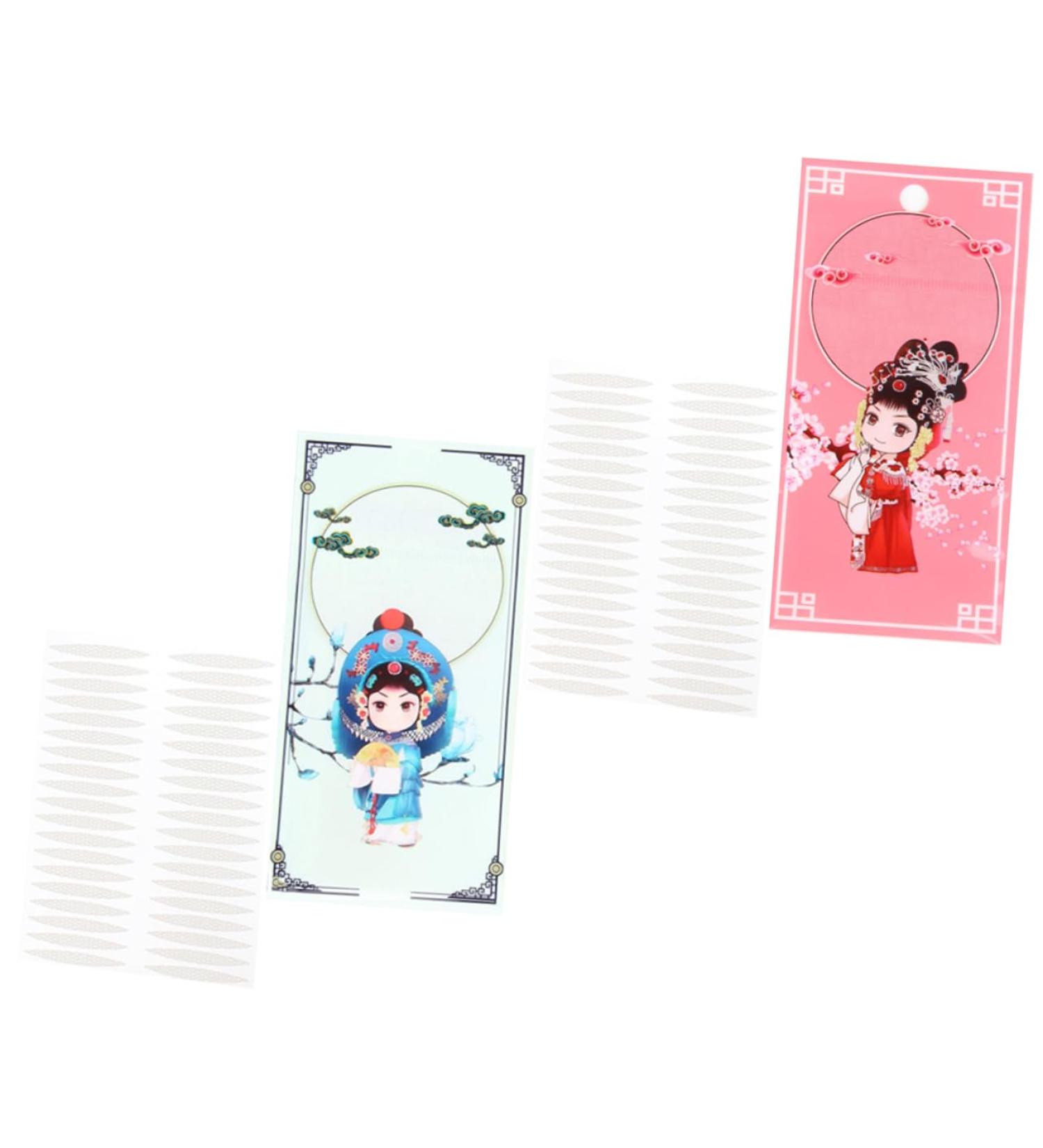 Beaupretty 2 Sets Invisible Double Eyelid Sticker 2 Sided Tape Double Sided Eyelid Tape Eyelid Strips Lid Tape for Hooded Eyes Hooded Eyelid Lifter Strips Droopy Eyelid Lifter Glue Big Eyes - Buy Online on GoSupps.com