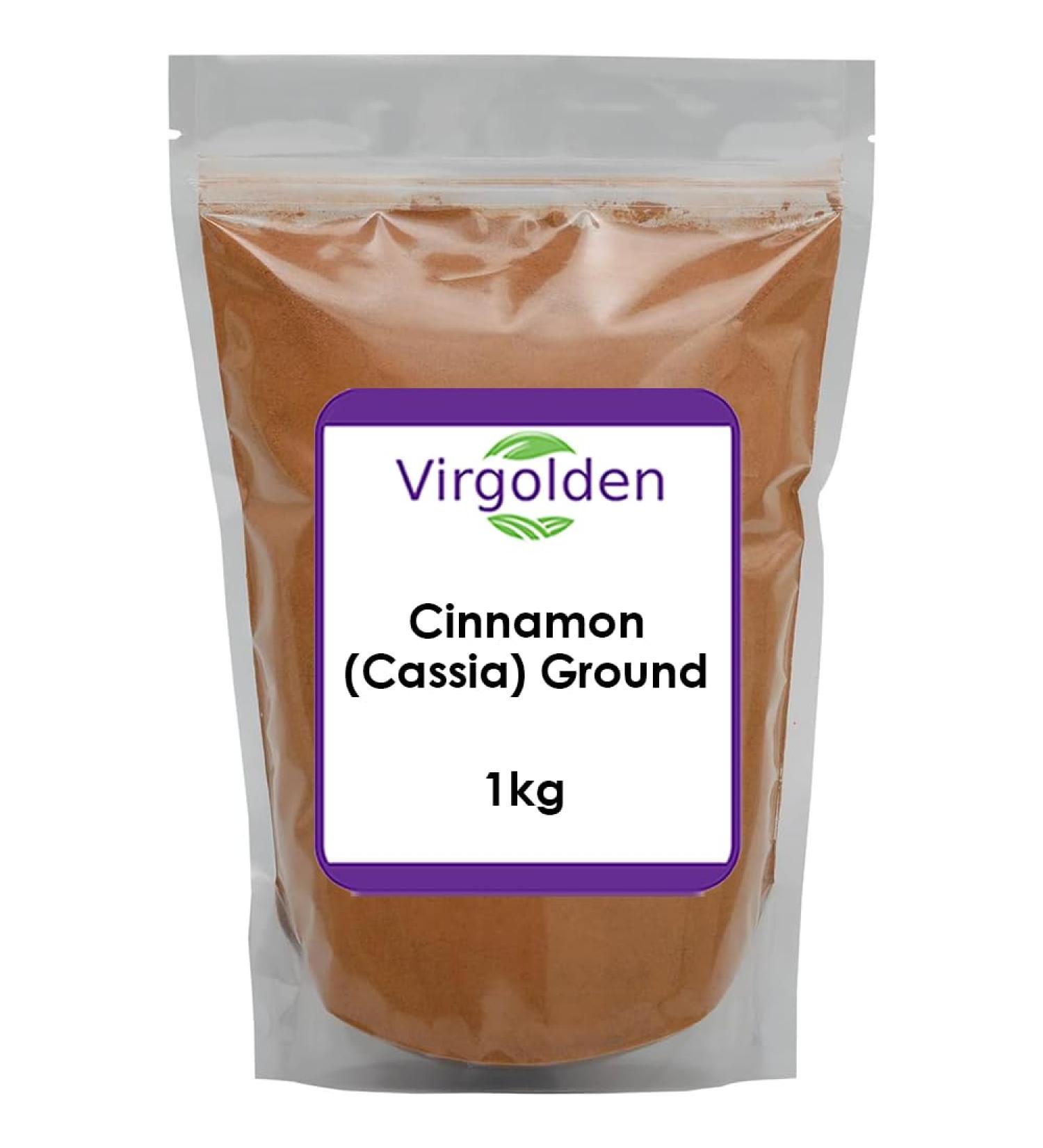 Cinnamon (Cassia) Ground 1kg by Virgolden