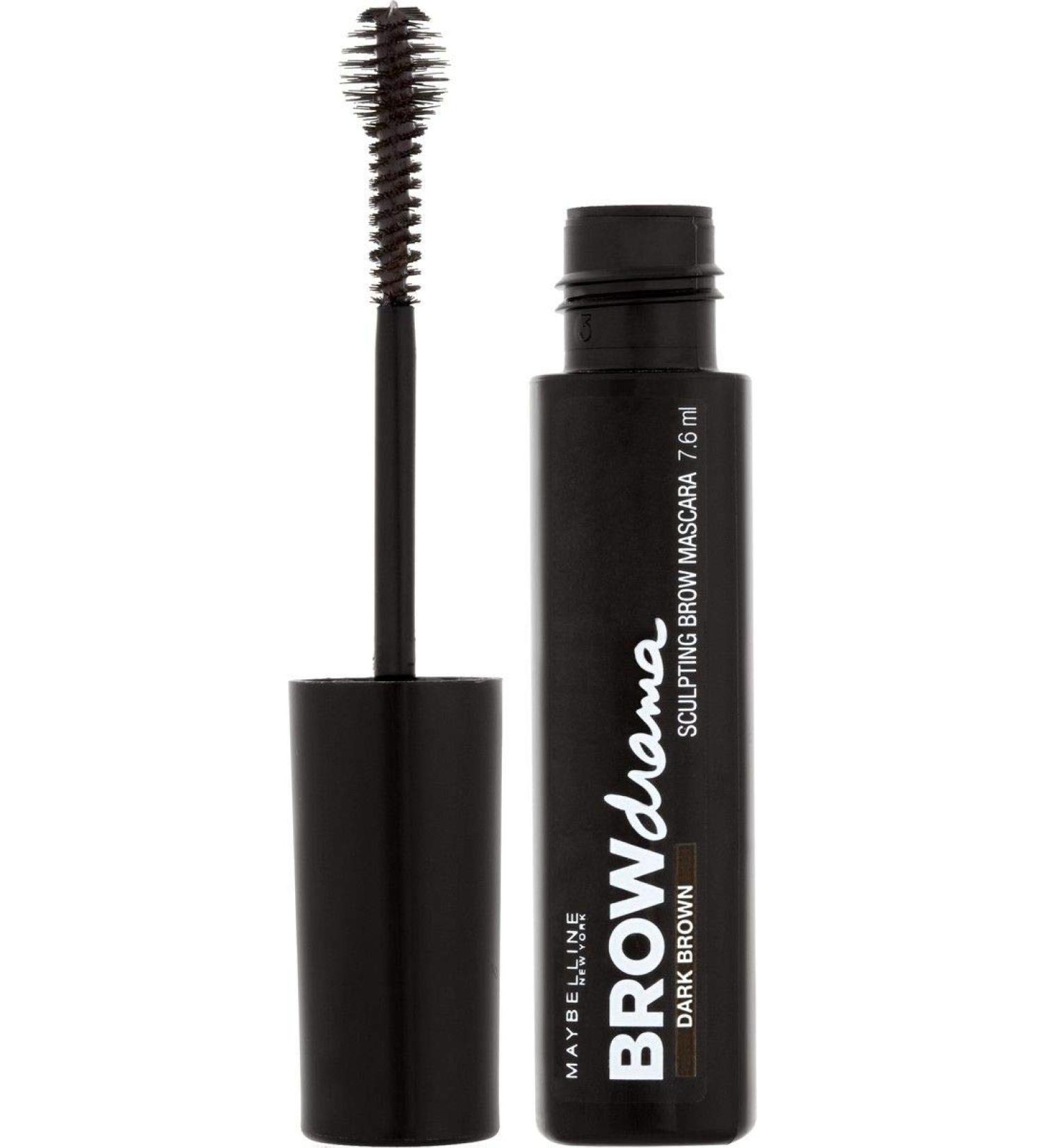 Maybelline Master Sleek Brow Mascara Dark Brown 7.6ml - Pack of 1 - Buy Online on GoSupps.com