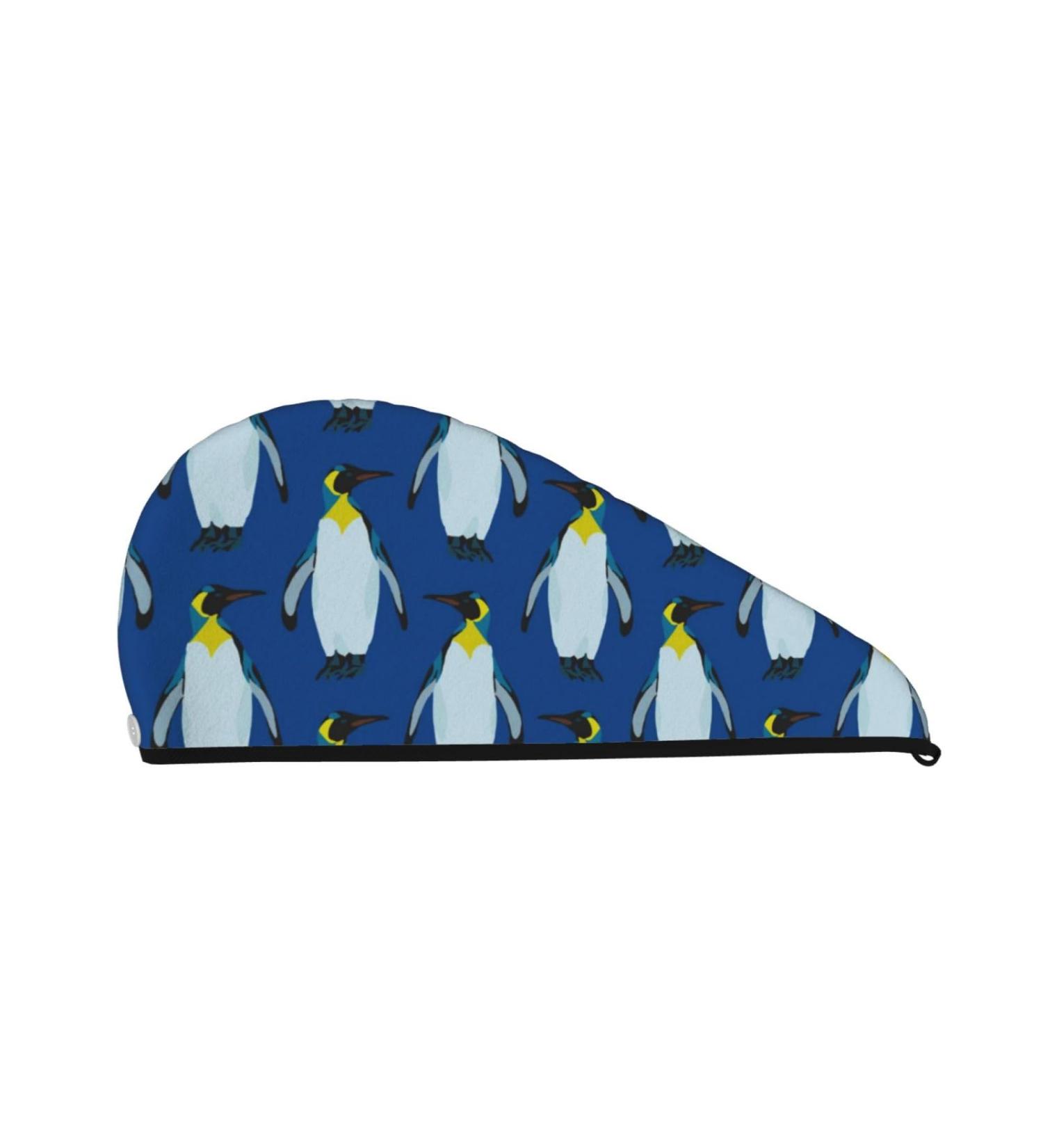 King Penguin Microfiber Hair Towel Wrap | Ultra-Soft & Super Absorbent - Quick Dry for Long Curly & Thick Hair - Buy Online on GoSupps.com