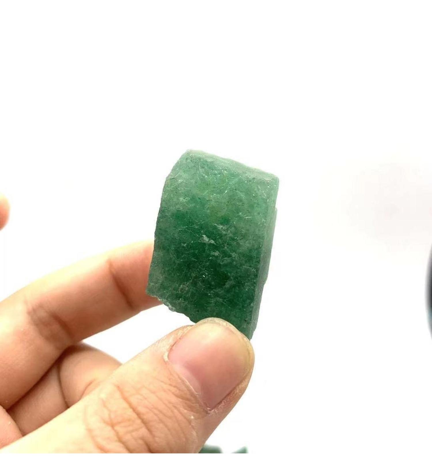 Natural Crystal Rough Natural Crystals and Stones 200g Rough Natural Raw Gemstone Green Strawberry Quartz Crystal Material Stone for Decoration QINTINYIN - Buy Online on GoSupps.com