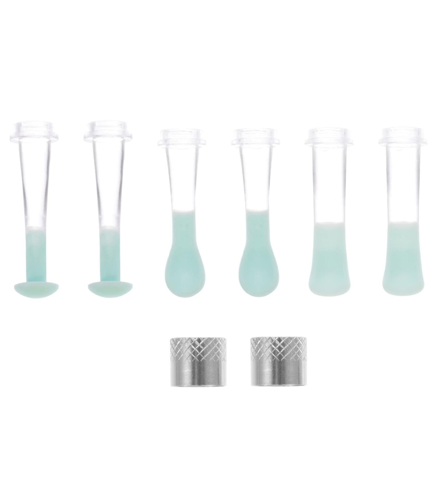 Healifty Ear Cleaner Replacement Tips - 6Pcs Silicone Otoscope Tips for Teens & Adults - Ear Health Care - Style 1 - Buy Online on GoSupps.com