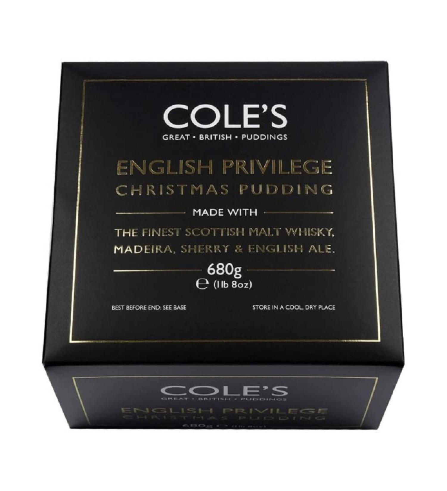 Cole'S English Privilege Christmas Pudding 680G - Buy Online on GoSupps.com