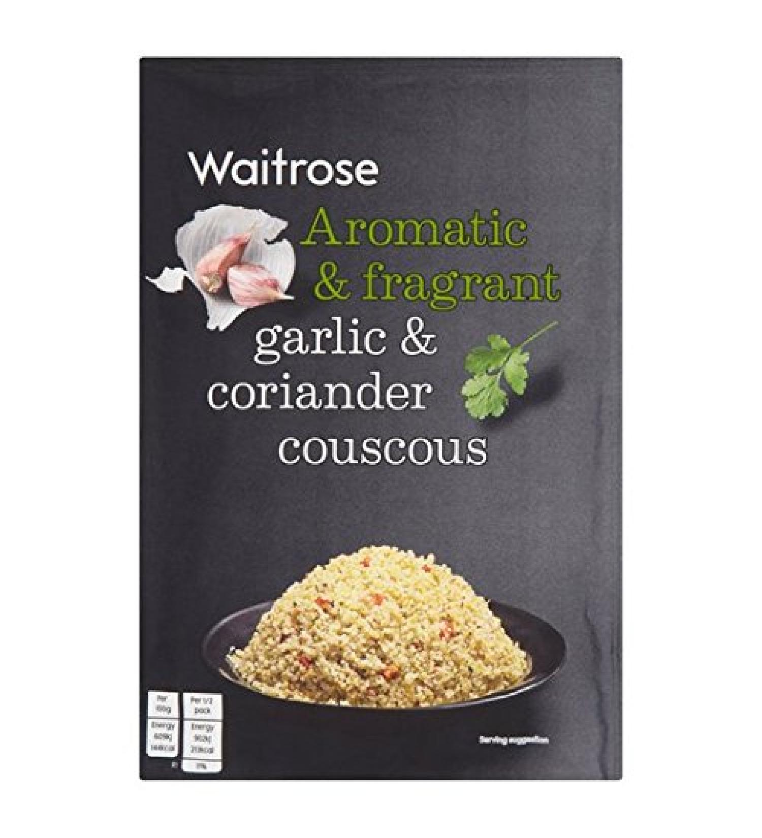 Garlic and Coriander Couscous Waitrose 110g