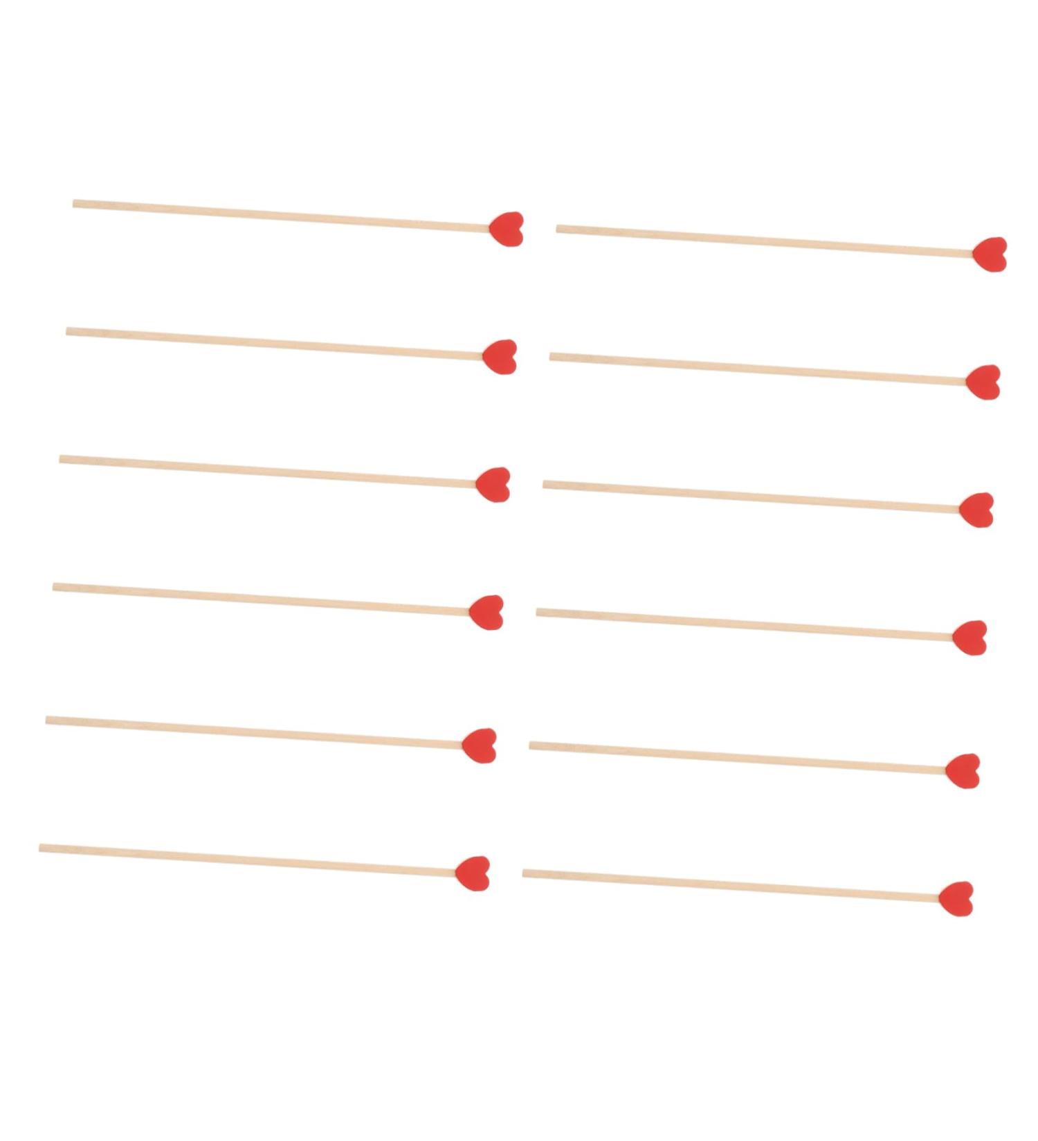 100pcs Plug-in Stick DIY Wood Lollipop Decors Coffee Stirrers Wedding Ceremony Decorations Lollipop for DIY Kid Lovely Wooden Lollipop Food Decor Picks Wood Decor Supplies Cake - Buy Online on GoSupps.com