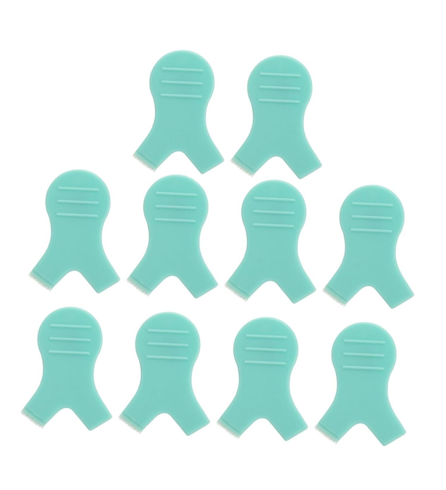 Buy Hemoton 10pcs Grafting Eyelash Brush & Silicone Hair Curlers - Best Eye Lash Lift & Perm Tools | International Shipping Available - Buy Online on GoSupps.com