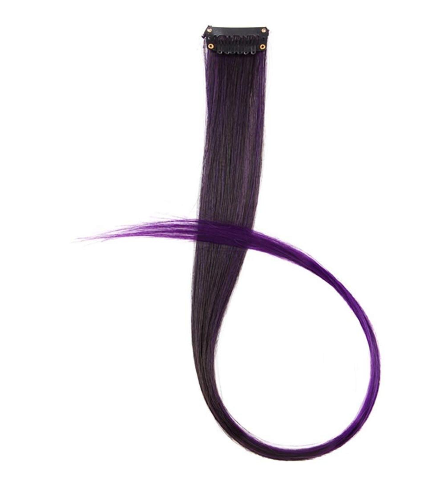 Color Long Straight Synthetic Hair Extension Clip-In 20 Wavy Fashion Wig - Premium Quality Global Shipping - Buy Online on GoSupps.com