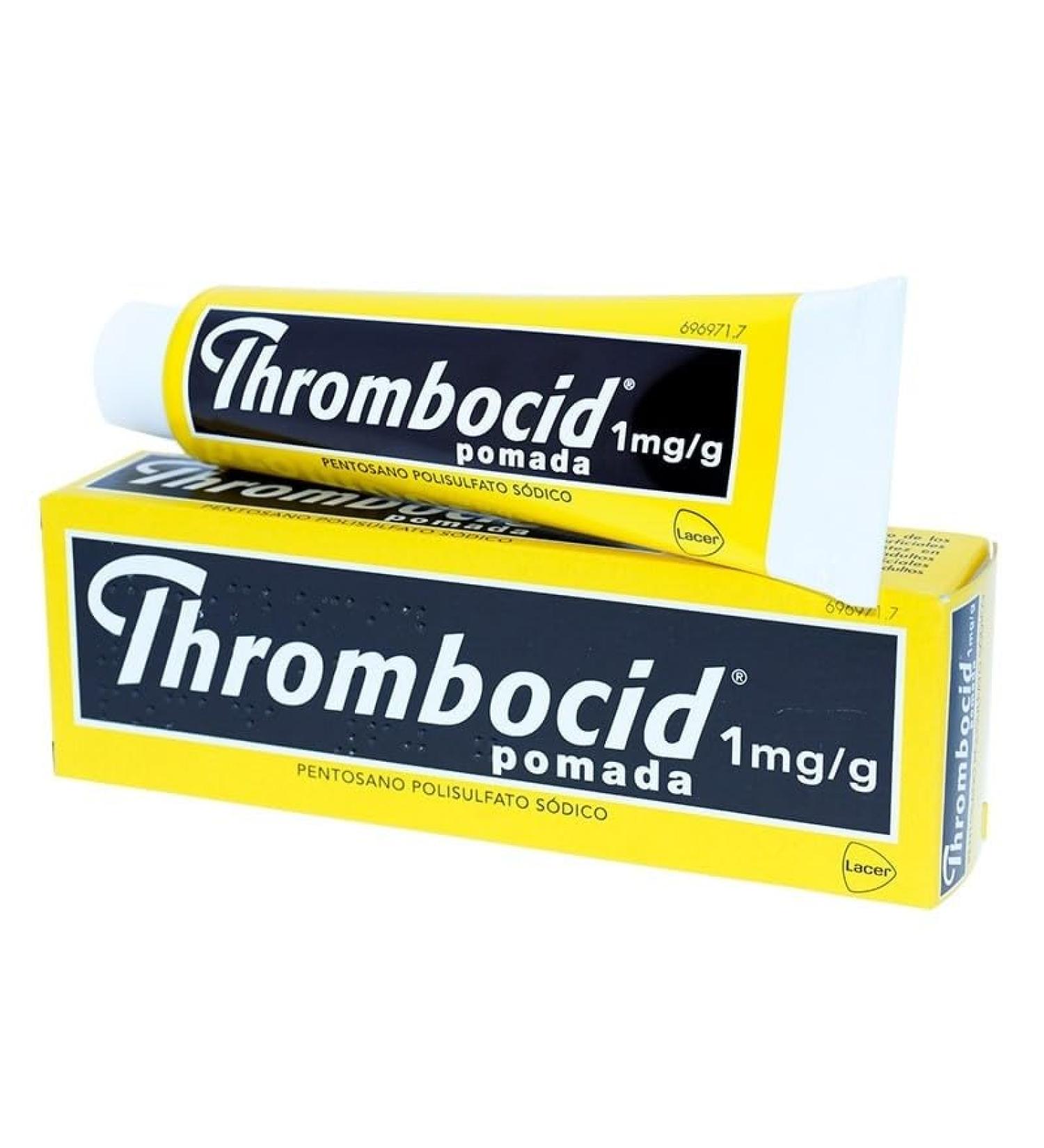 Thrombocid Ointment 1 mg/g 60 g Topical Skin Ointment Tube