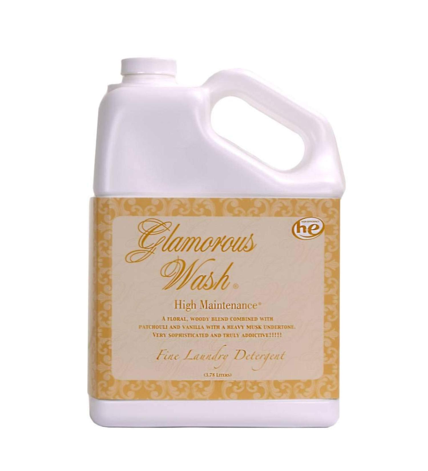 Tyler Glam Wash Laundry Detergent High Maintenance Liquid Soap 128 Fl Oz (1 Gallon) HE Safe