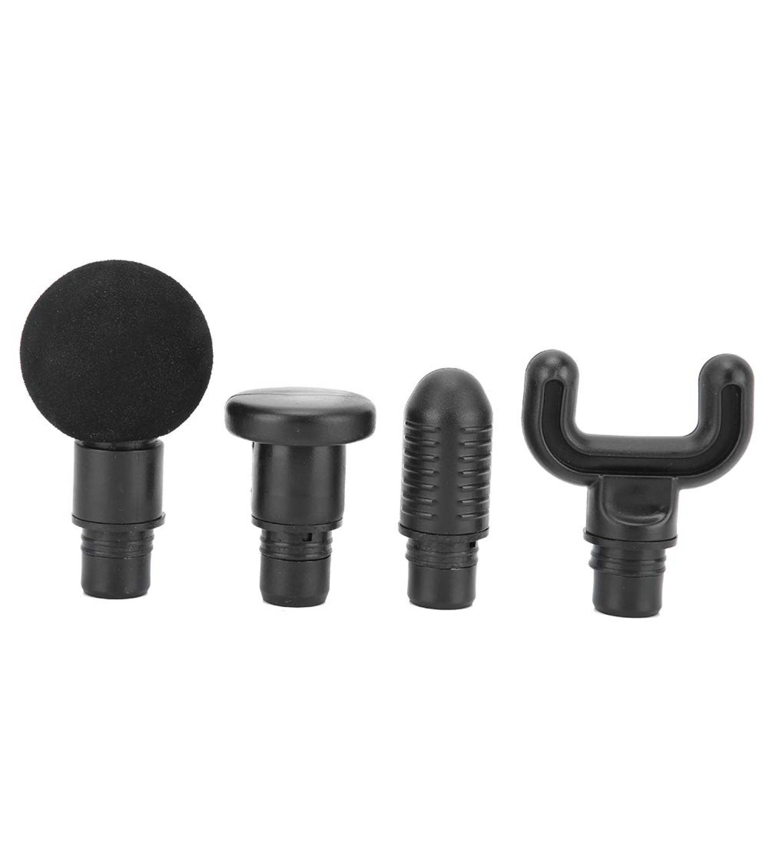 4-Pc Massage Pistol Heads | Deep Muscle Relaxation & Fascia Massager Replacement | Fits 19mm Adapters - Buy Online on GoSupps.com