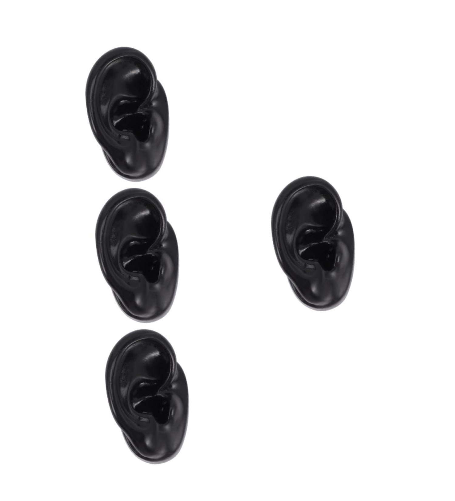 Healifty 4pcs Silicone Ear Mold for Jewelry Simulation - Blackx4pcs 1 Count - Buy Online on GoSupps.com