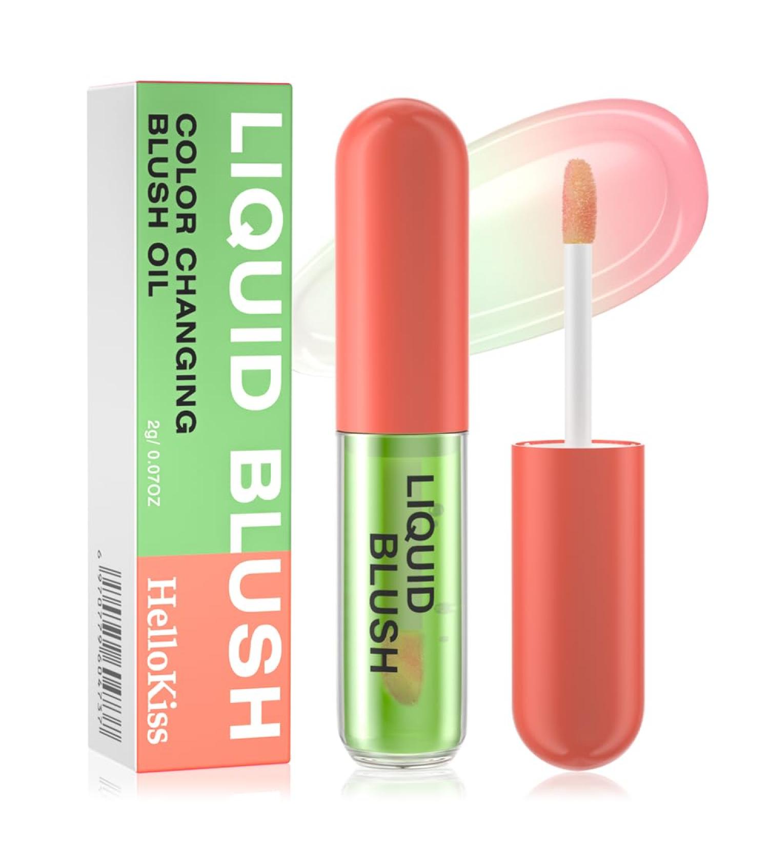 Color Changing Blush Oil Liquid Blush Oil for All Skin Tones Waterproof Blush Dewy & Natural Finish Long Lasting Formula - Buy Online on GoSupps.com