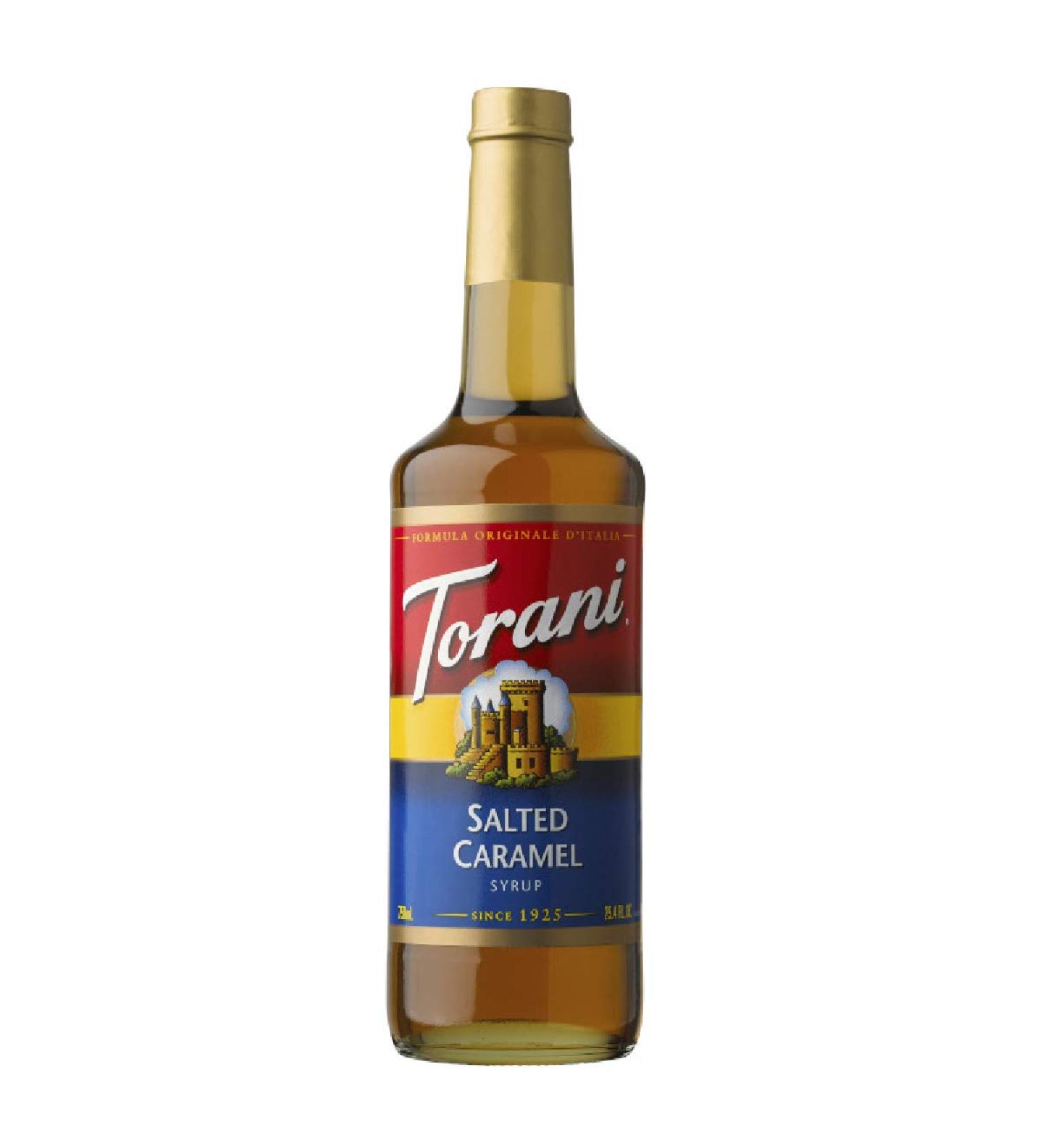 Torani Salted Caramel Syrup 25.4 oz - Buy Online Now for Delicious Flavor! - Buy Online on GoSupps.com