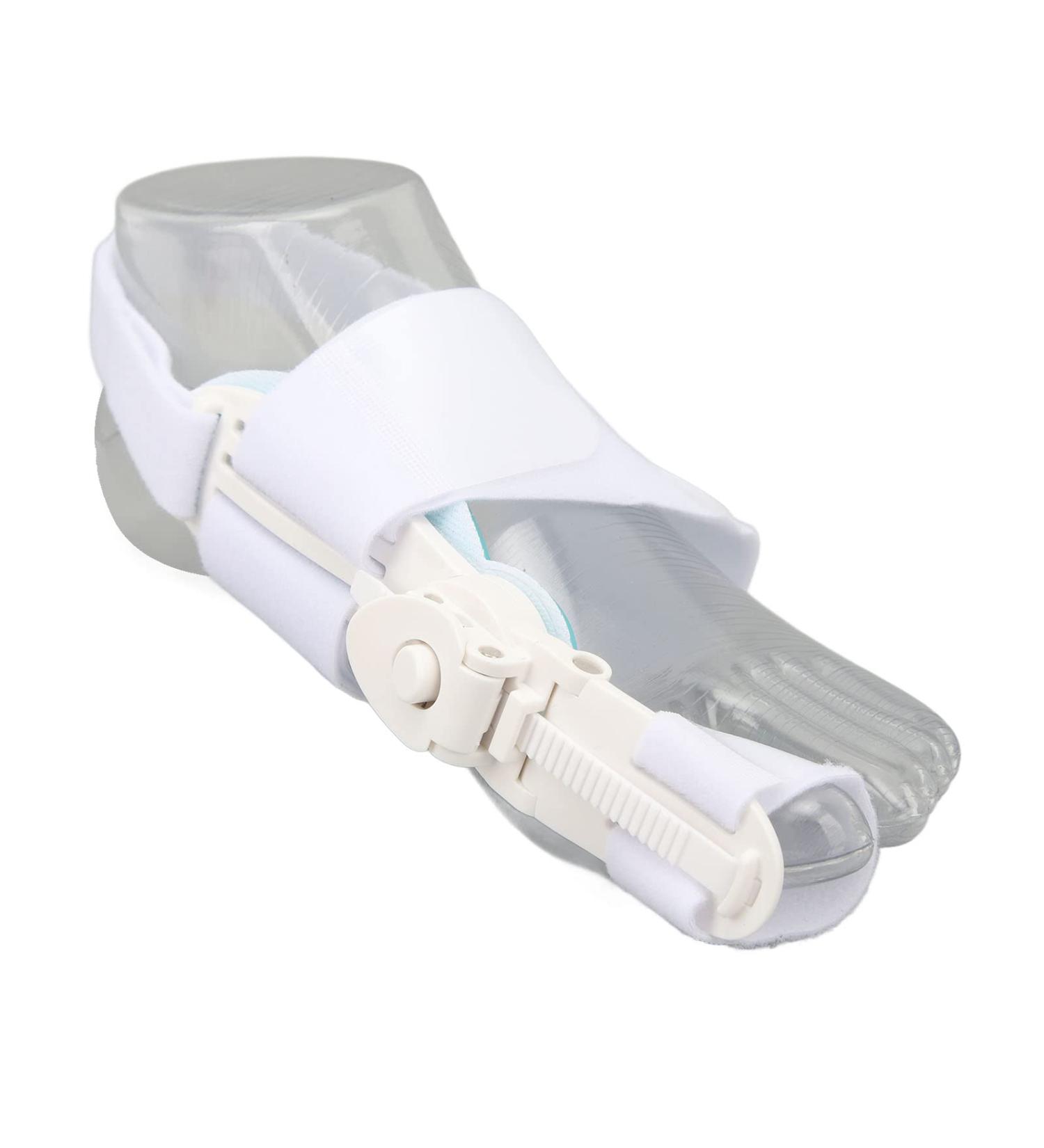 Buy 1PC Hallux Valgus Corrector - Adjustable Orthopedic Toe Support for Day & Night Pain Relief - White - Buy Online on GoSupps.com