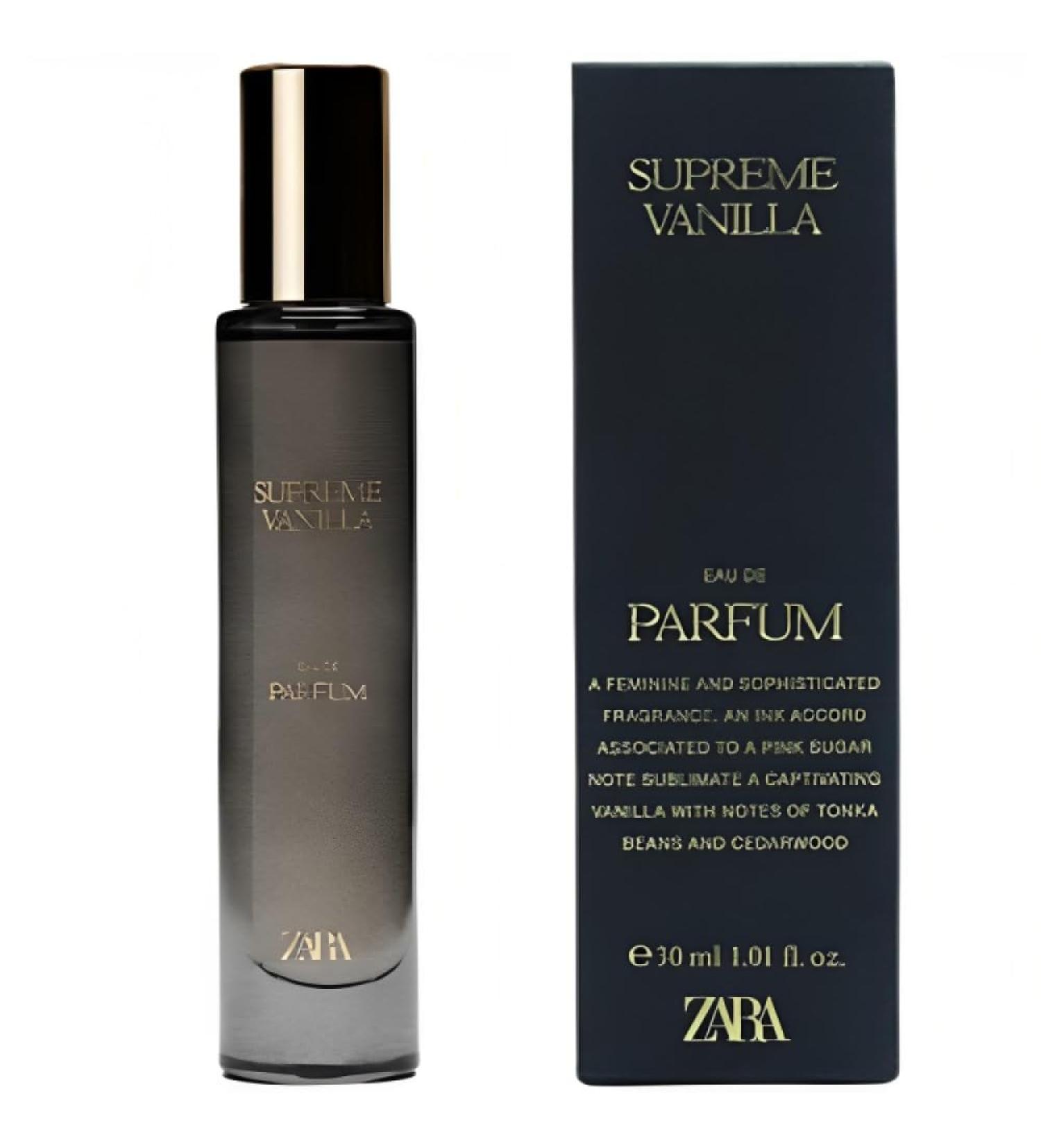 Zara Supreme Vanilla Perfume for Women EDP Eau De Parfum 30 ML (1.0 FL. OZ) - Buy Online on GoSupps.com