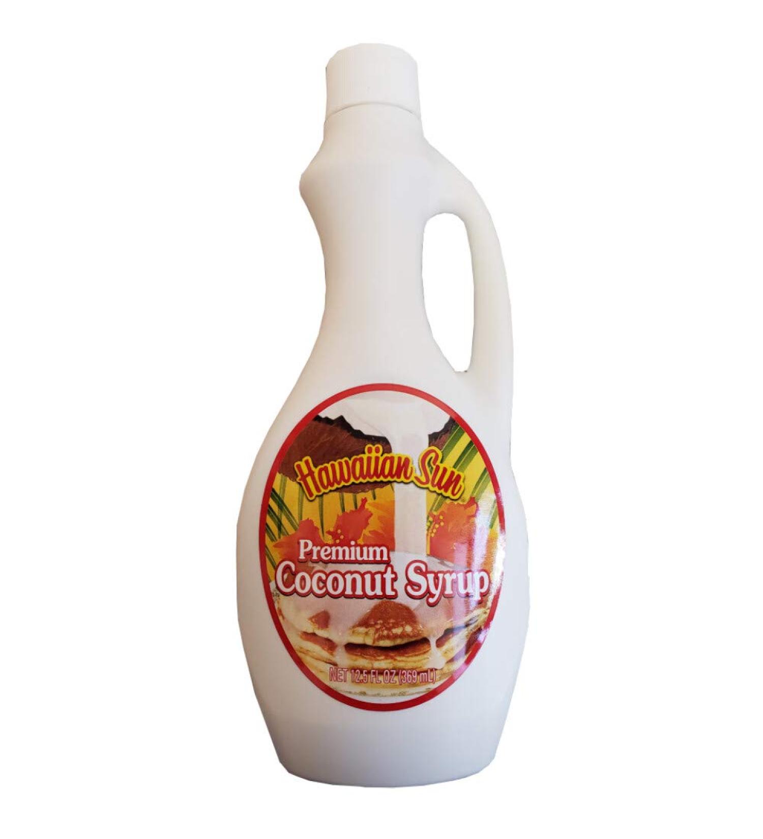 Hawaiian Sun Premium Coconut Syrup (12.5 oz)