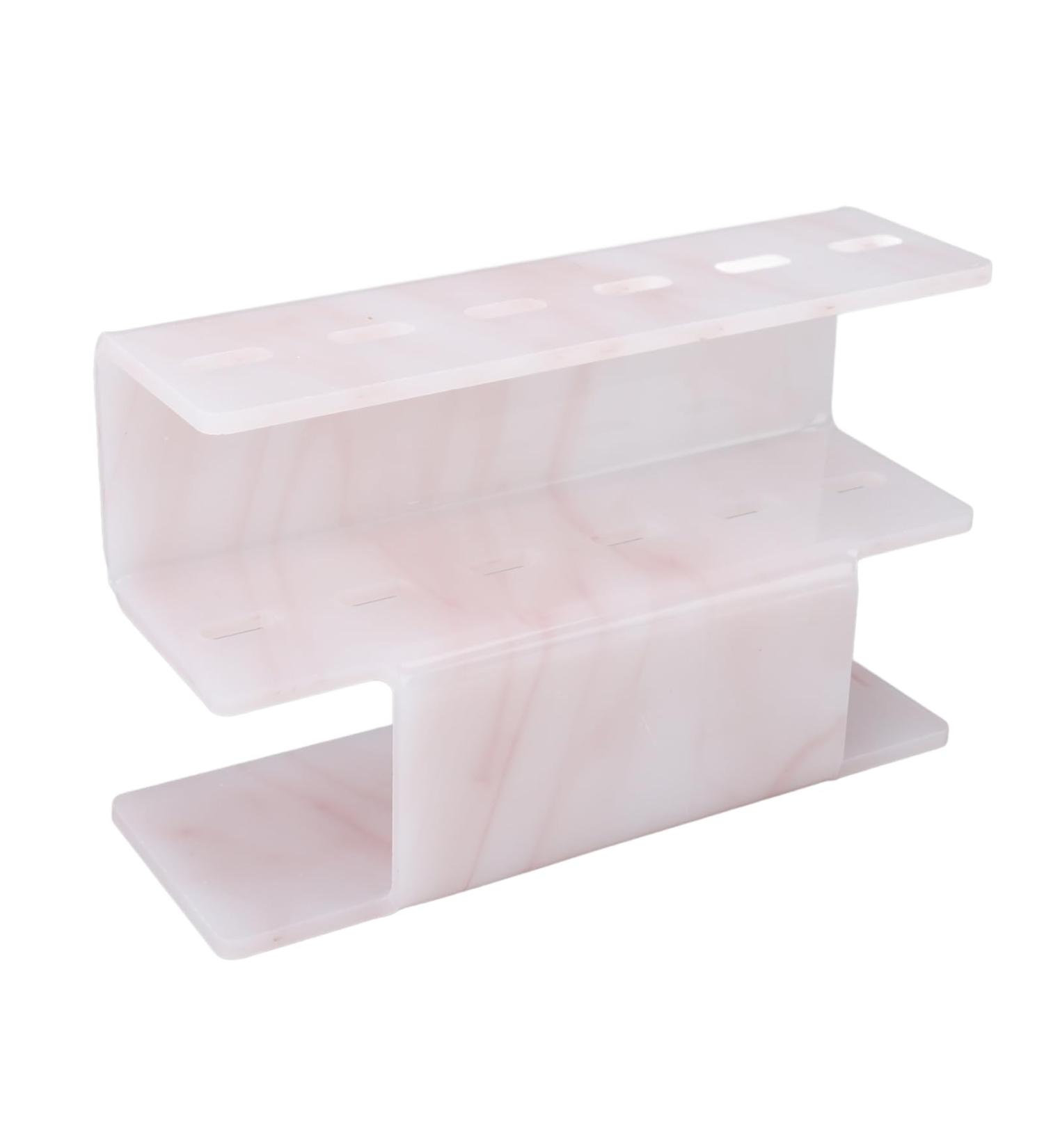 6 Hole Plastic Tweezers Organizer - Space Saving Display Stand for Beauty Salons | International Shipping Available - Buy Online on GoSupps.com
