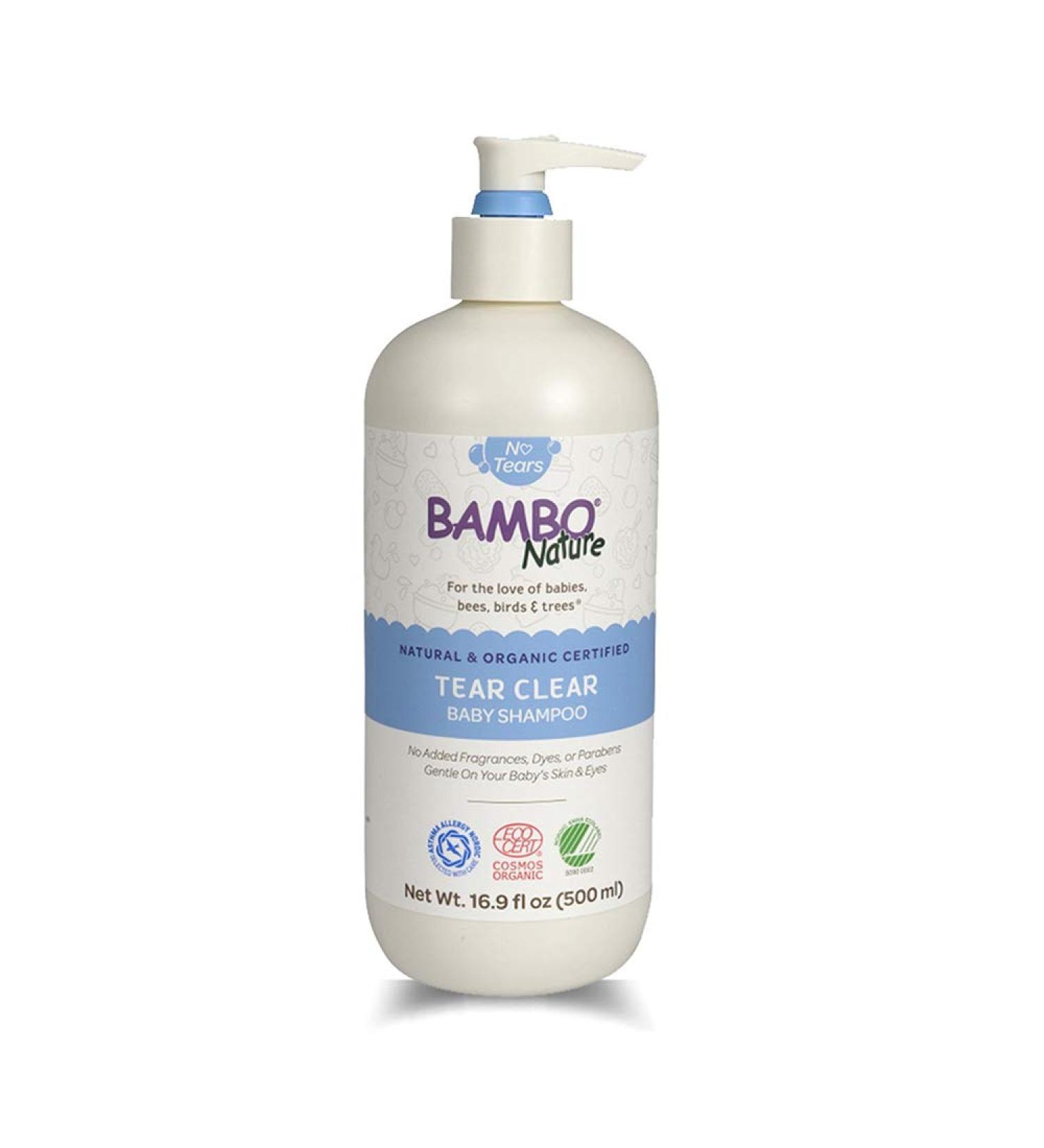 Bambo Nature Tear-Free Baby Shampoo 16.9 fl oz â€“ Gentle Organic Formula - Buy Online on GoSupps.com