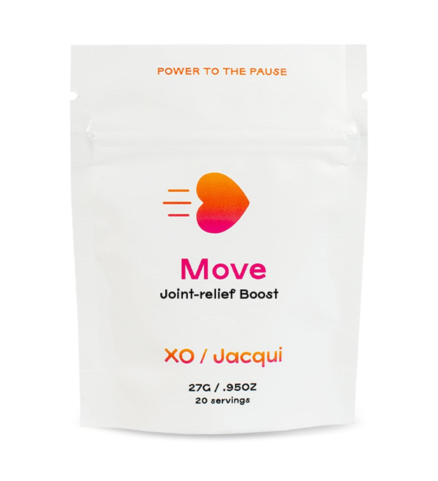 Move Menopause Support for Joints & Mobility | Organic Vegan Relief with Pumpkin Turmeric & Chia Seeds | Add-on Booster for Protein Powder - Buy Online on GoSupps.com