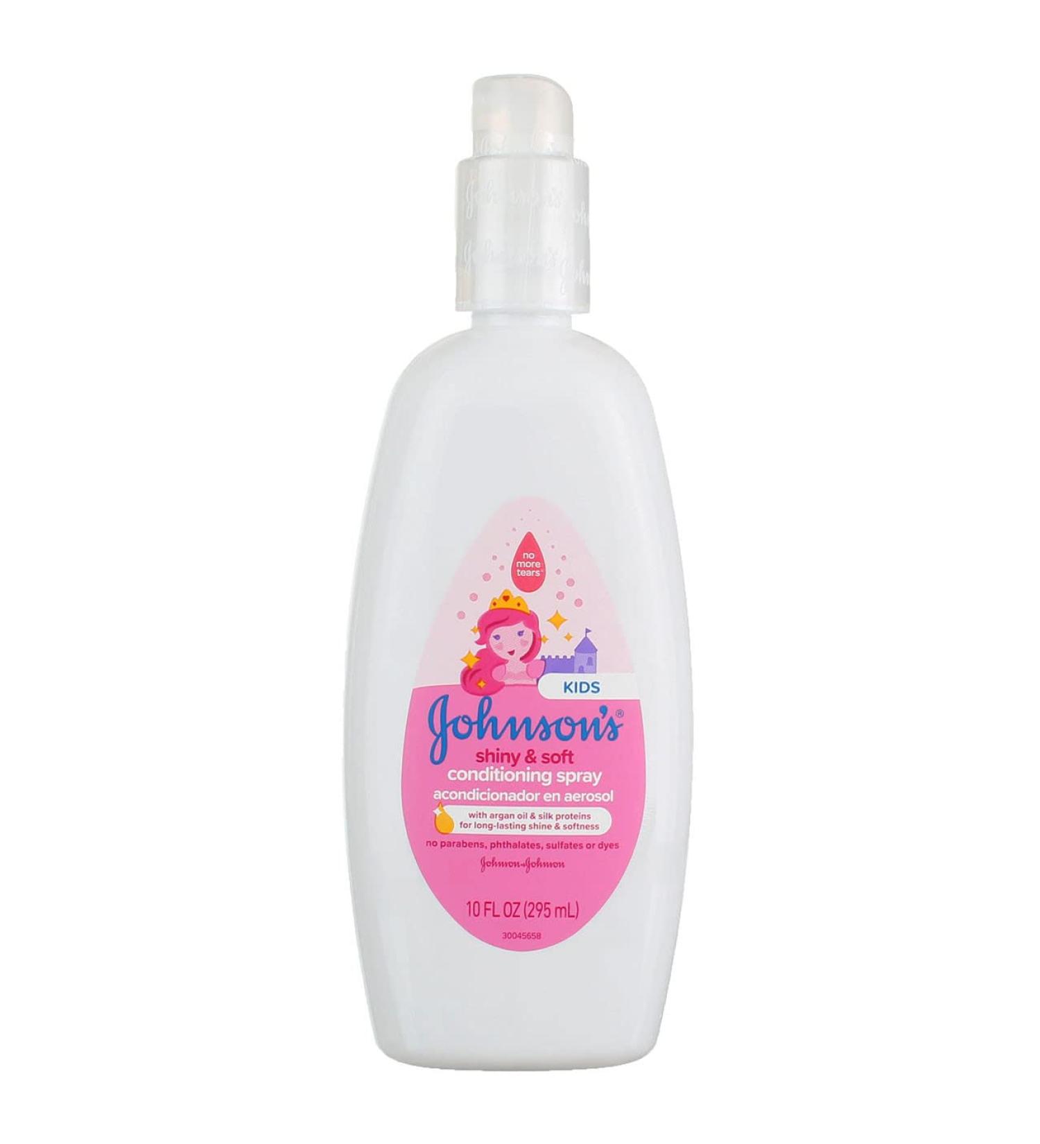 Johnson's Shiny & Soft Conditioning Spray 10 Fl. Oz (295Ml) (Pack of 2) - Buy Online on GoSupps.com