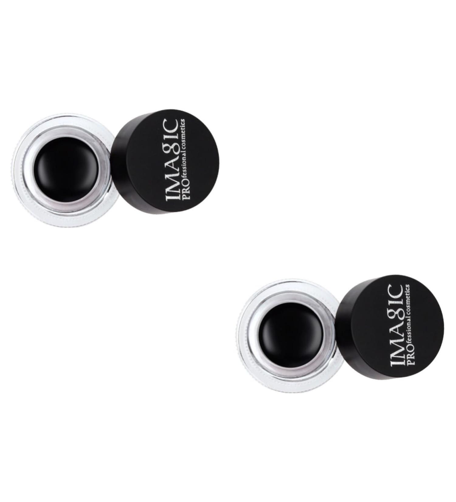 FRCOLOR 2pcs Eyeliner Pencil Gel Eyeliner Gel Liner Eyeliner Waterproof Eyeliner Fashion Liquid Eyeliner 1 count (Pack of 1) Blackx2pcs - Buy Online on GoSupps.com