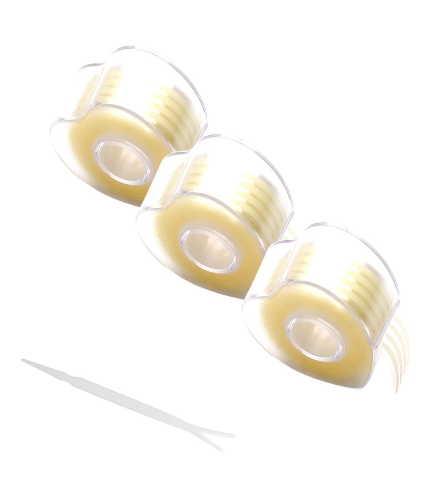 1800pcs Anjoize Eyelid Lift Anjoize Invisible Eyelid Lifter Strips Kit Anjoize Self-Adhesive Invisible Double Eyelid Tape with Tools (Small Heart-Beige) Small Heart-beige - Buy Online on GoSupps.com