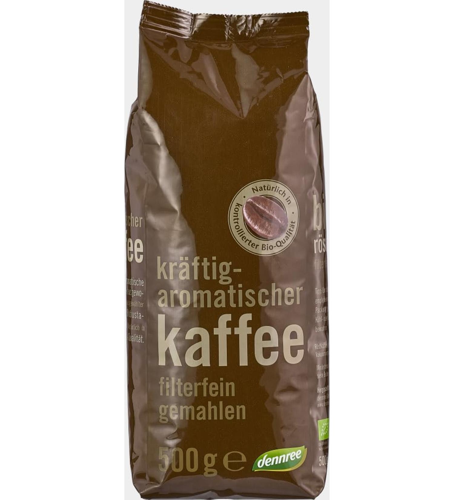 dennree dennree 6 x 500g ground coffee