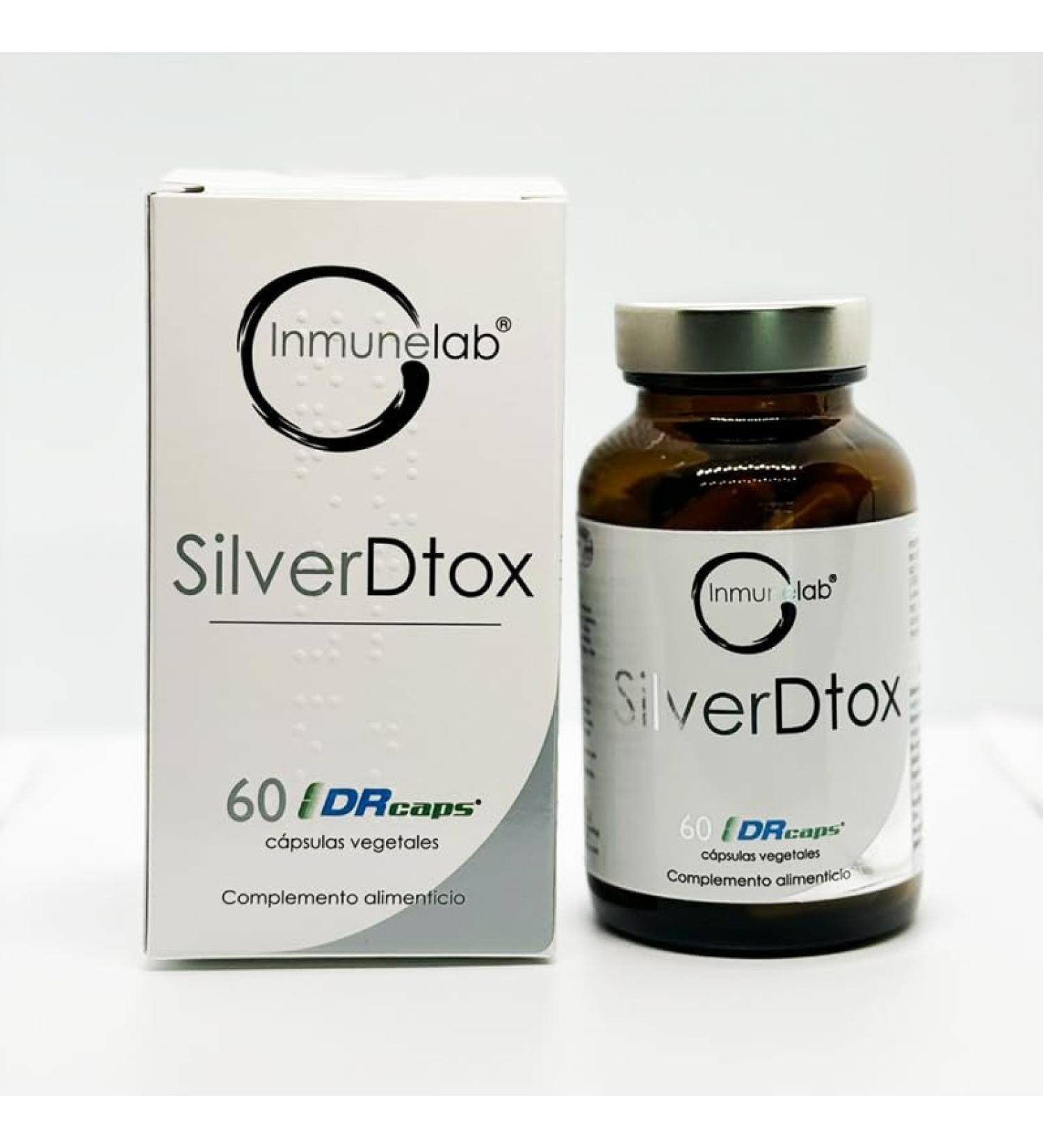 Inmunelab SilverDtox (Food supplement based on plant extracts N-acetyl L-Cysteine SAME Bacillus coagulans and minerals.) (60 capsules)