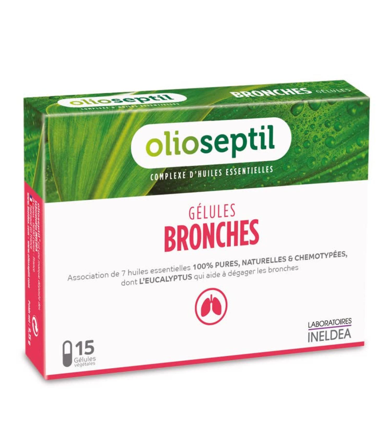 Olioseptil Bronchus Capsules - All-Natural Respiratory Support - Buy Online on GoSupps.com
