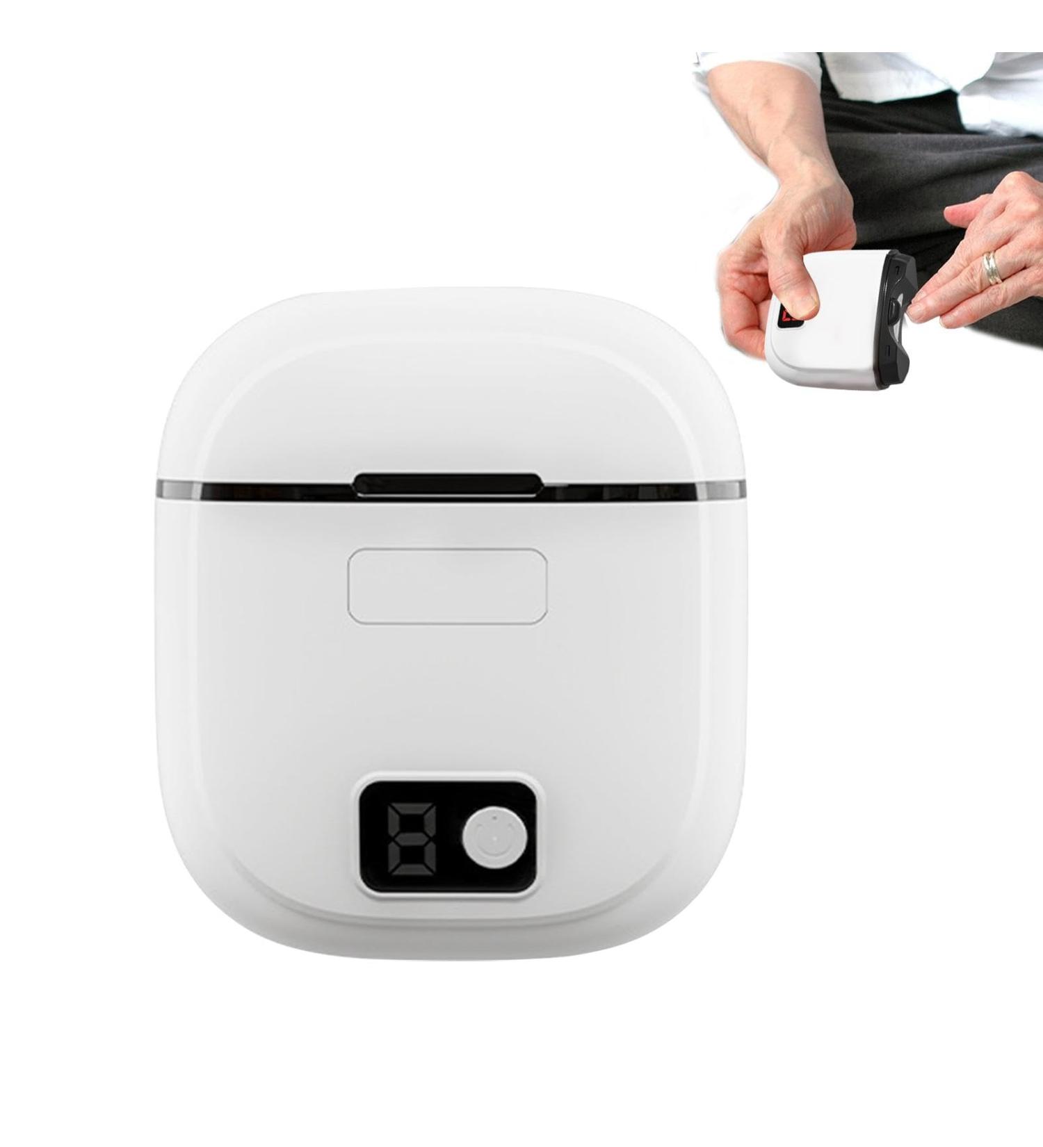 Automatic Nail Clippers - Adjustable Speed Baby Electric Nail Trimmer | Toenail Clippers LED Low Noise Nail Trimmer for Seniors Family-Friendly Kids Adults Relatives - Buy Online on GoSupps.com