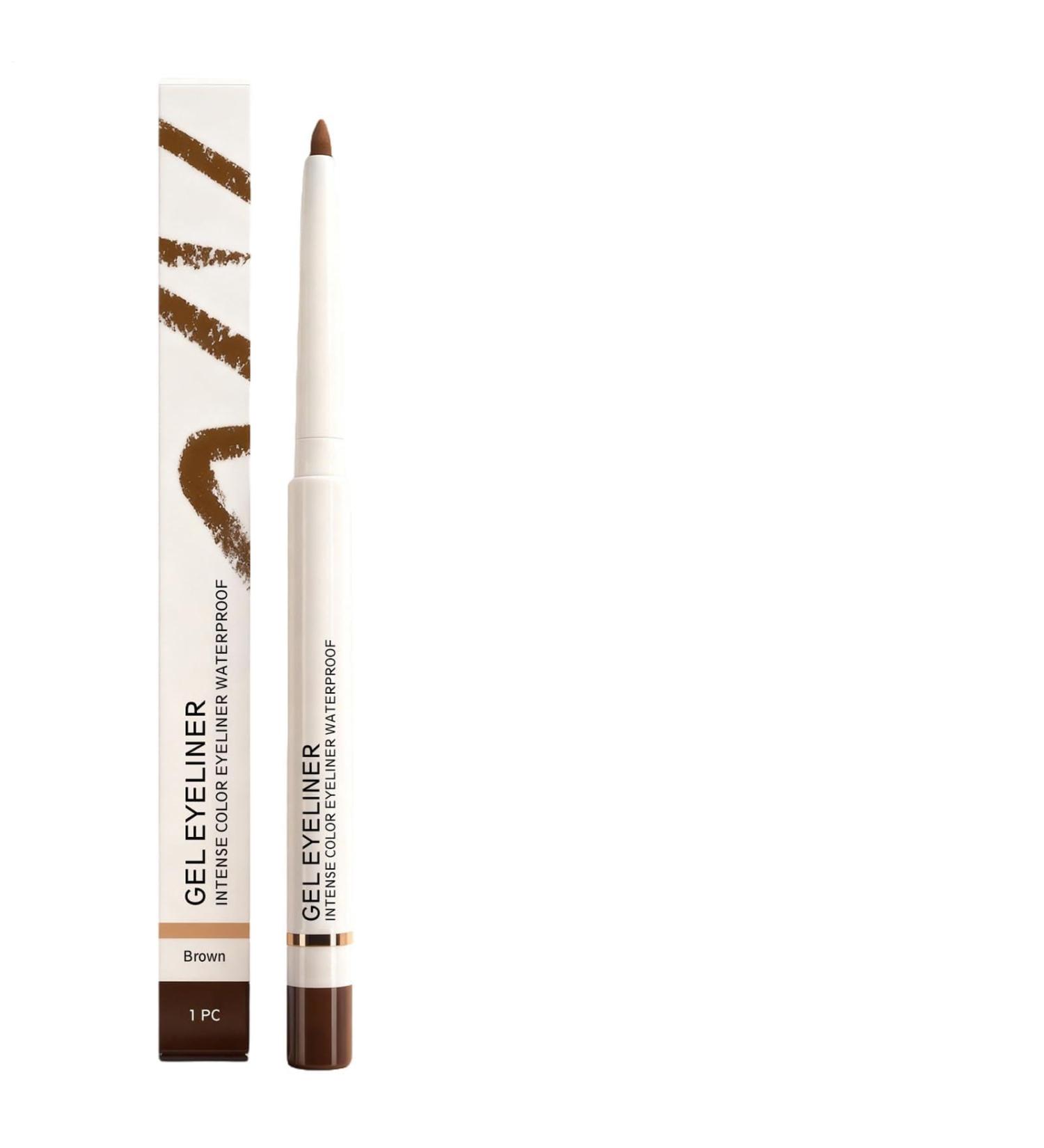 GkgWuxf Eyeliner Smooth Multifunctional Pen Precise Tool Eye Stencil Makeup Tool for Beginners Women Beauty Girl Day Makeup Family Friends Party Brown - Buy Online on GoSupps.com