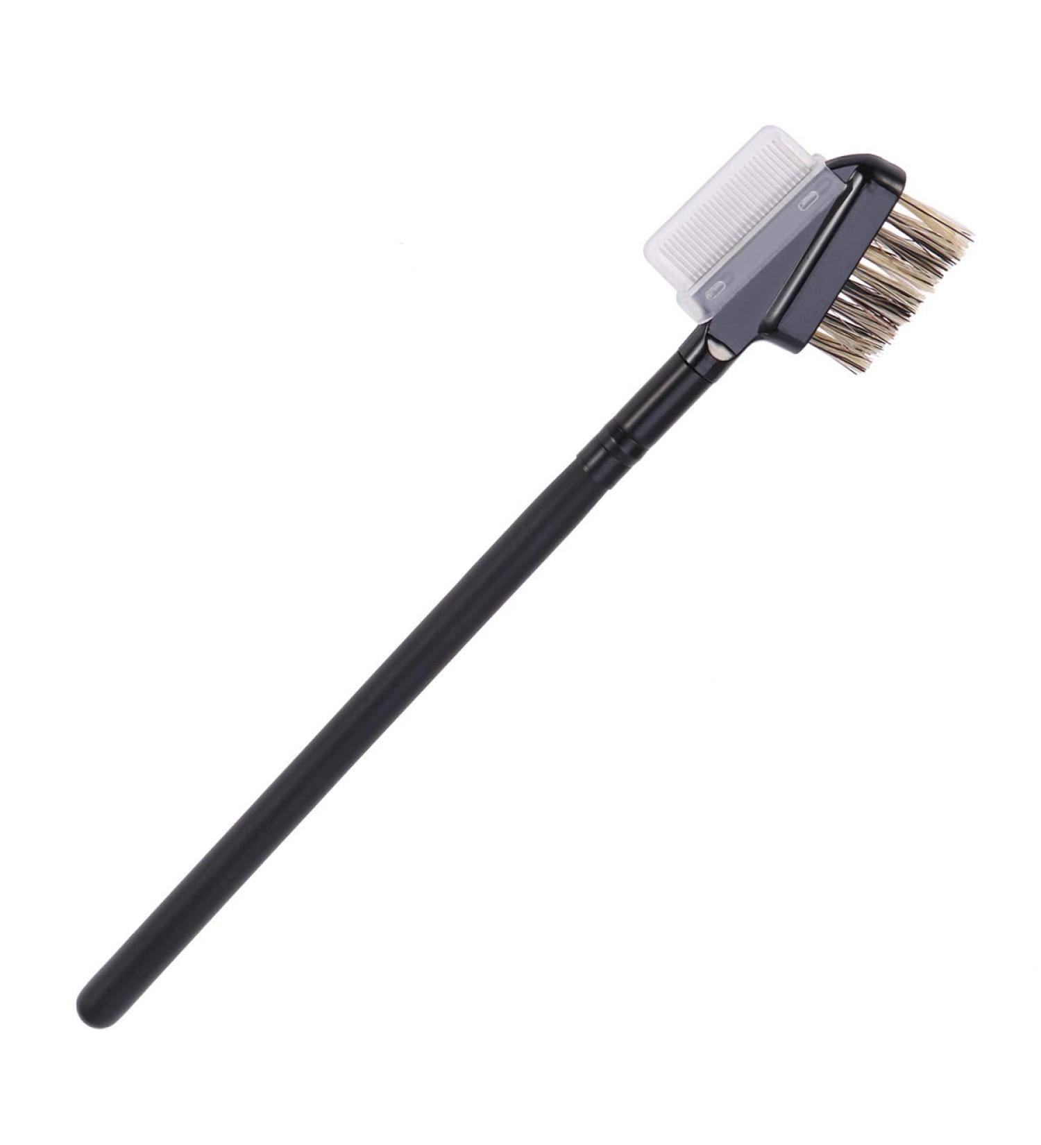 Lurrose 2 In 1 Eyelash Comb & Bristle Brush - Essential Cosmetic Makeup Tool for Perfect Lashes | International Shipping Available - Buy Online on GoSupps.com