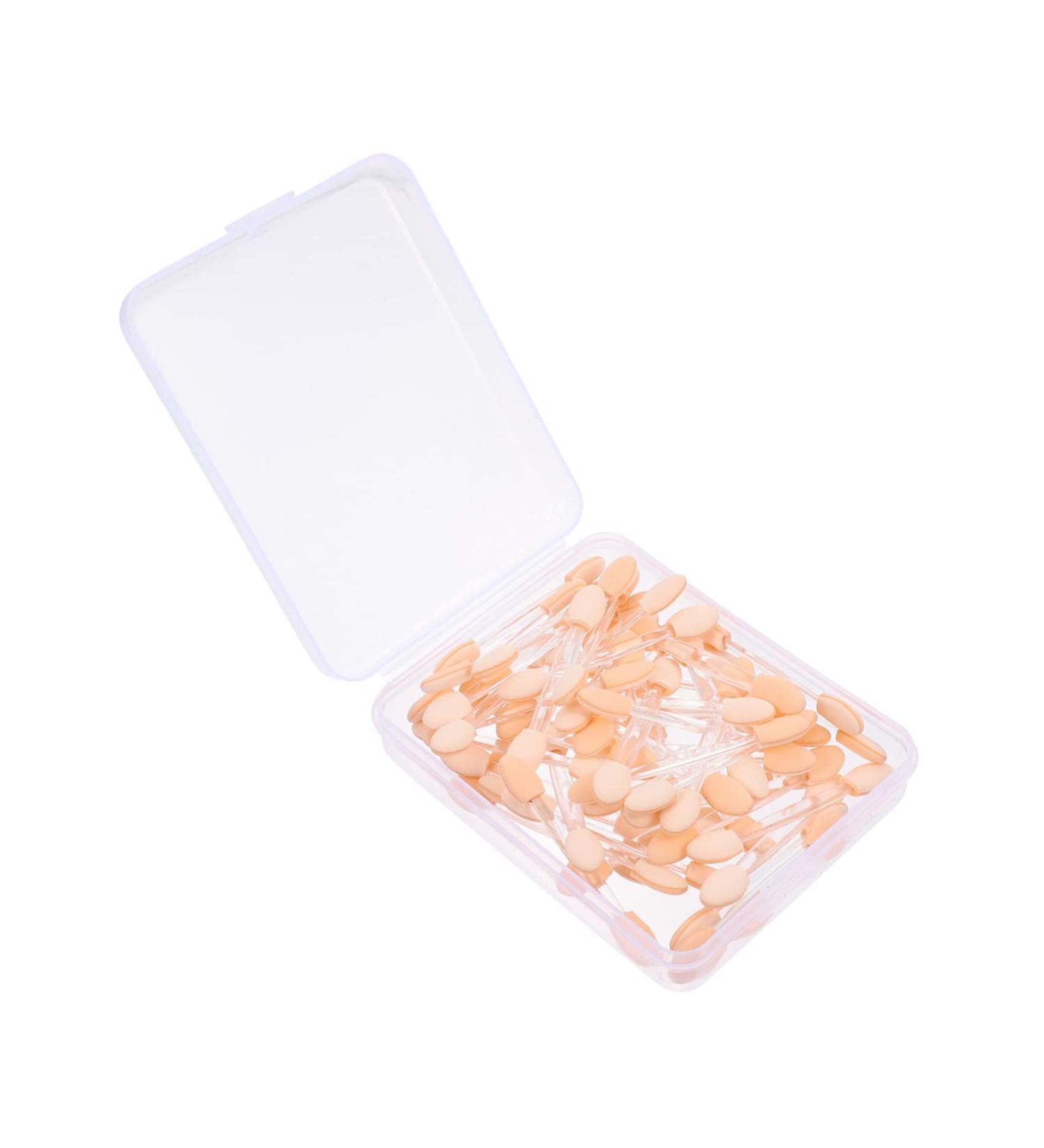 Beavorty 50pcs Latex Eye Shadow Eyeshadow Convenient Tools Stick Dual-headed Disposable - Buy Online on GoSupps.com