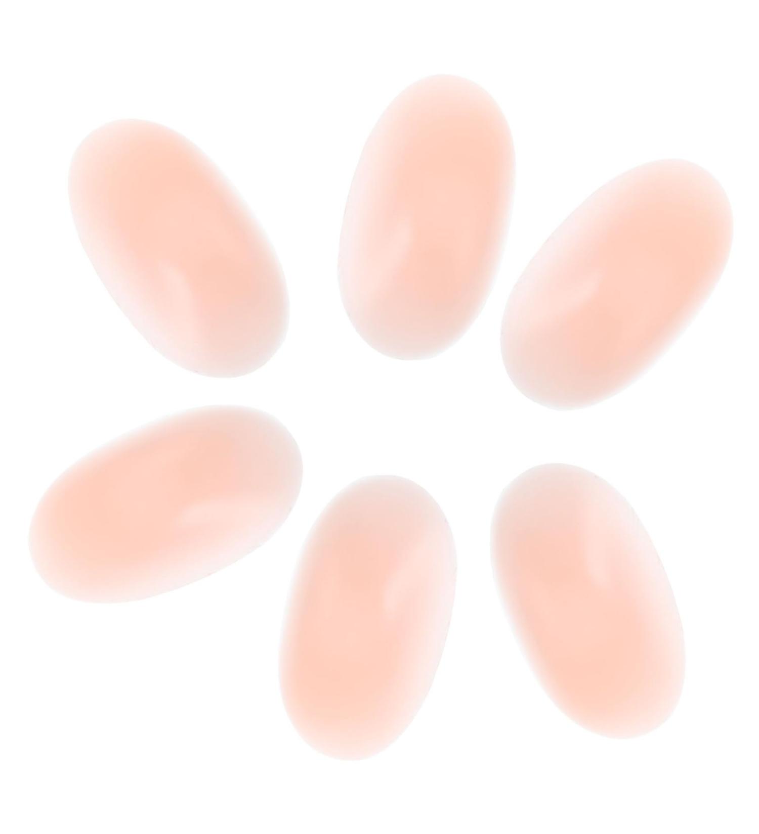 JECOMPRIS 3 Pairs shoulder pads for silicone shoulder push-up pads invisible shoulder pads 3.5X7.5X13CM Pink - Buy Online on GoSupps.com