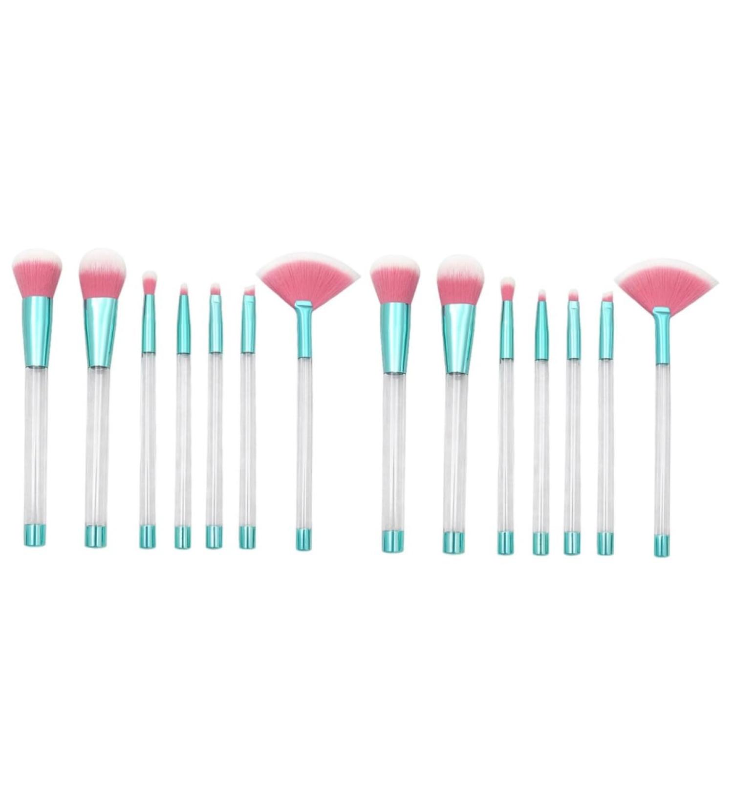 Shop Housoutil 14 Pcs Makeup Brush Set - Glitter Concealer & Blending Brushes for Flawless Matte Makeup - International Shipping Available - Buy Online on GoSupps.com