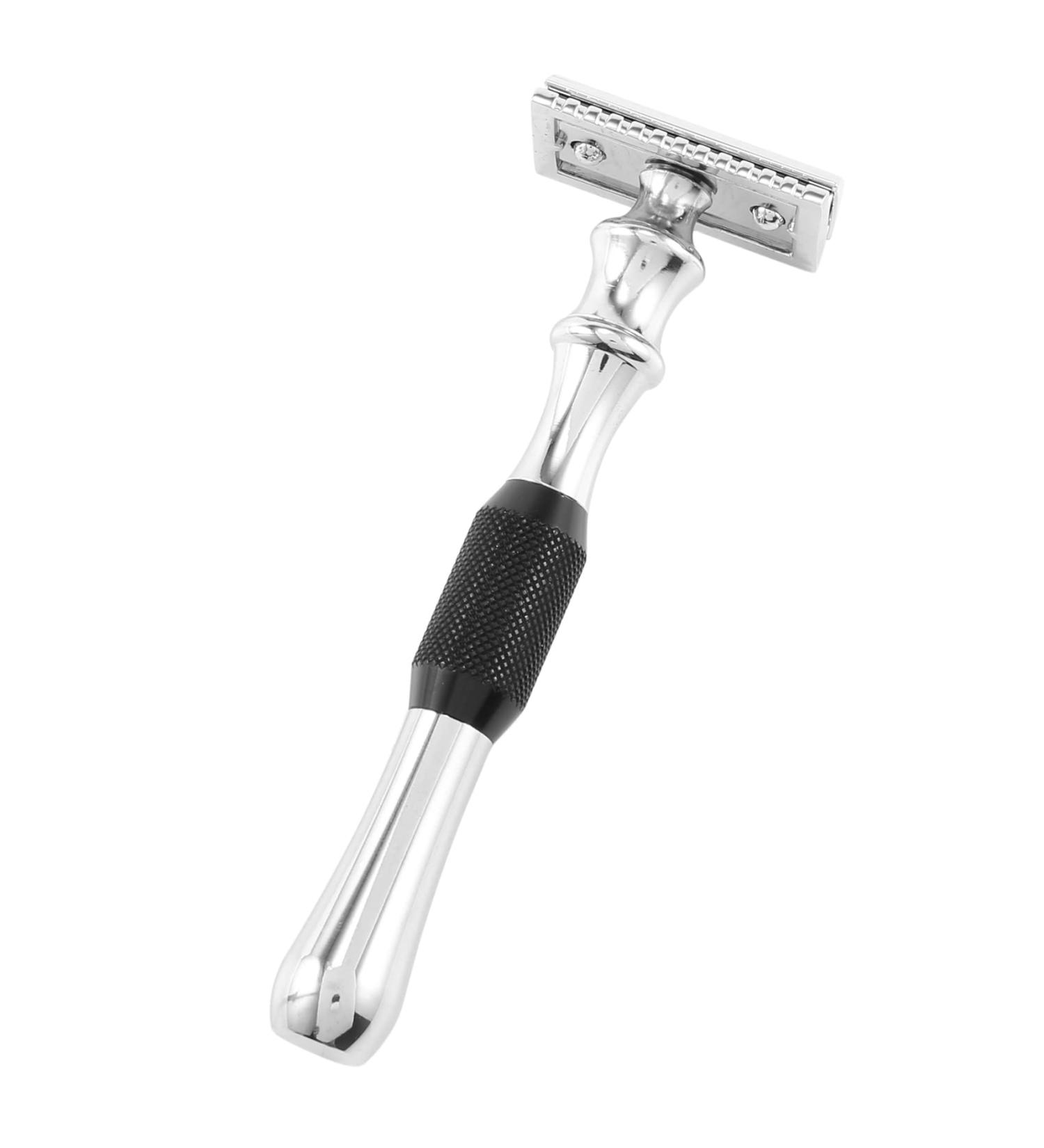 Buy Henrty Alloy Classic Razor Knife - Double Blade Black Razor for Precision Shaving | International Shipping Available - Buy Online on GoSupps.com