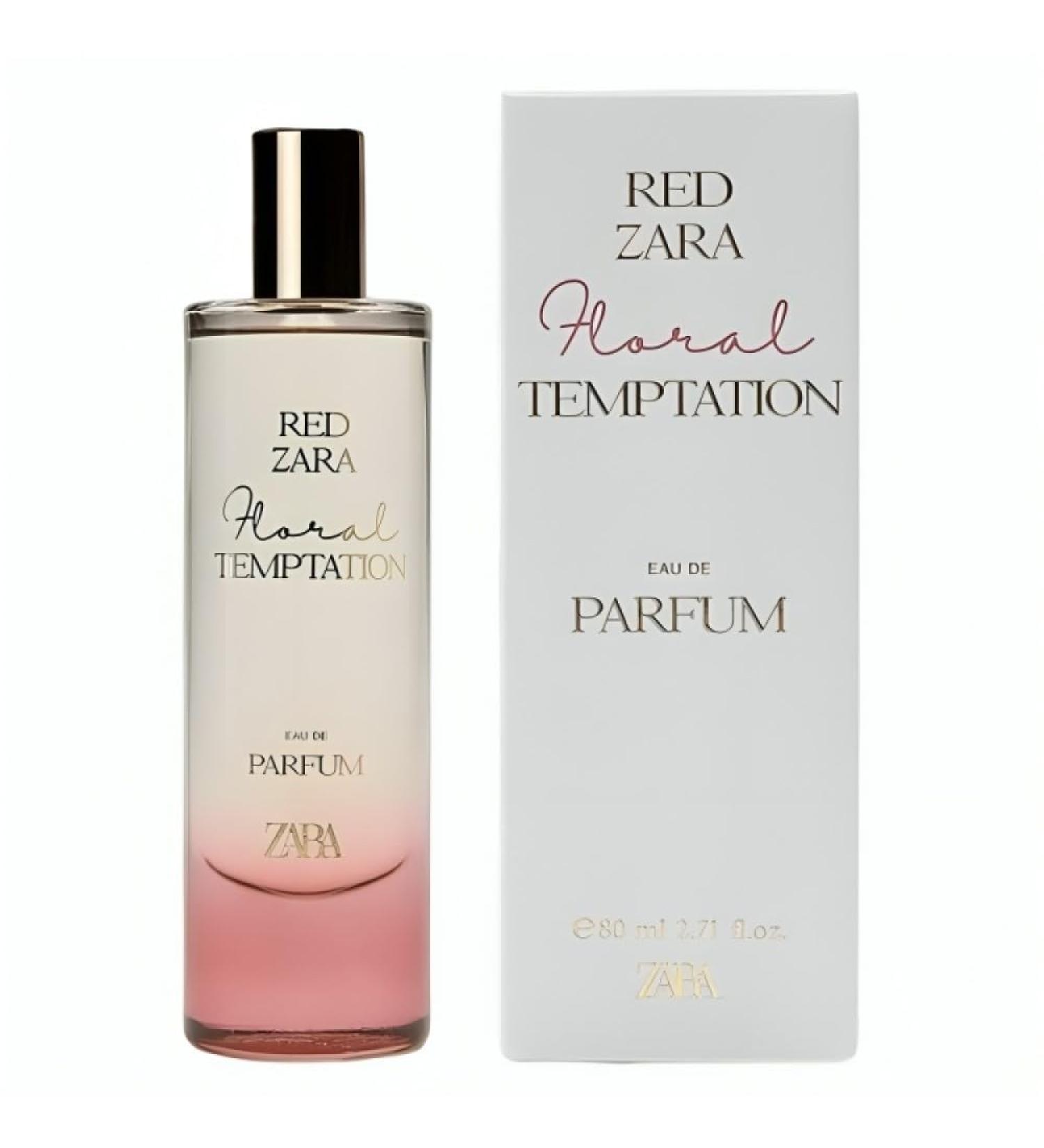 Zara Red Temptation Floral Perfume for Women EDP Eau De Parfum 80ML (2.71 FL OZ) - Buy Online on GoSupps.com