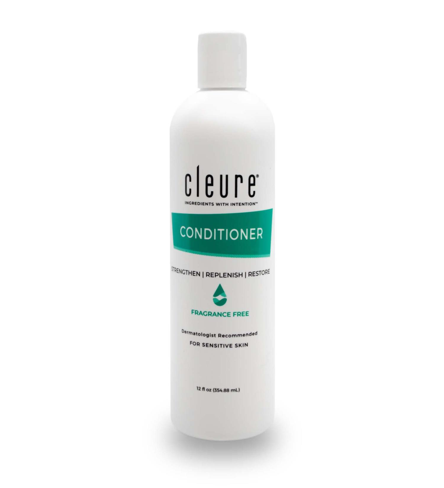 Cleure Fragrance-Free Conditioner for Sensitive Skin - 12 fl oz - Buy Online on GoSupps.com