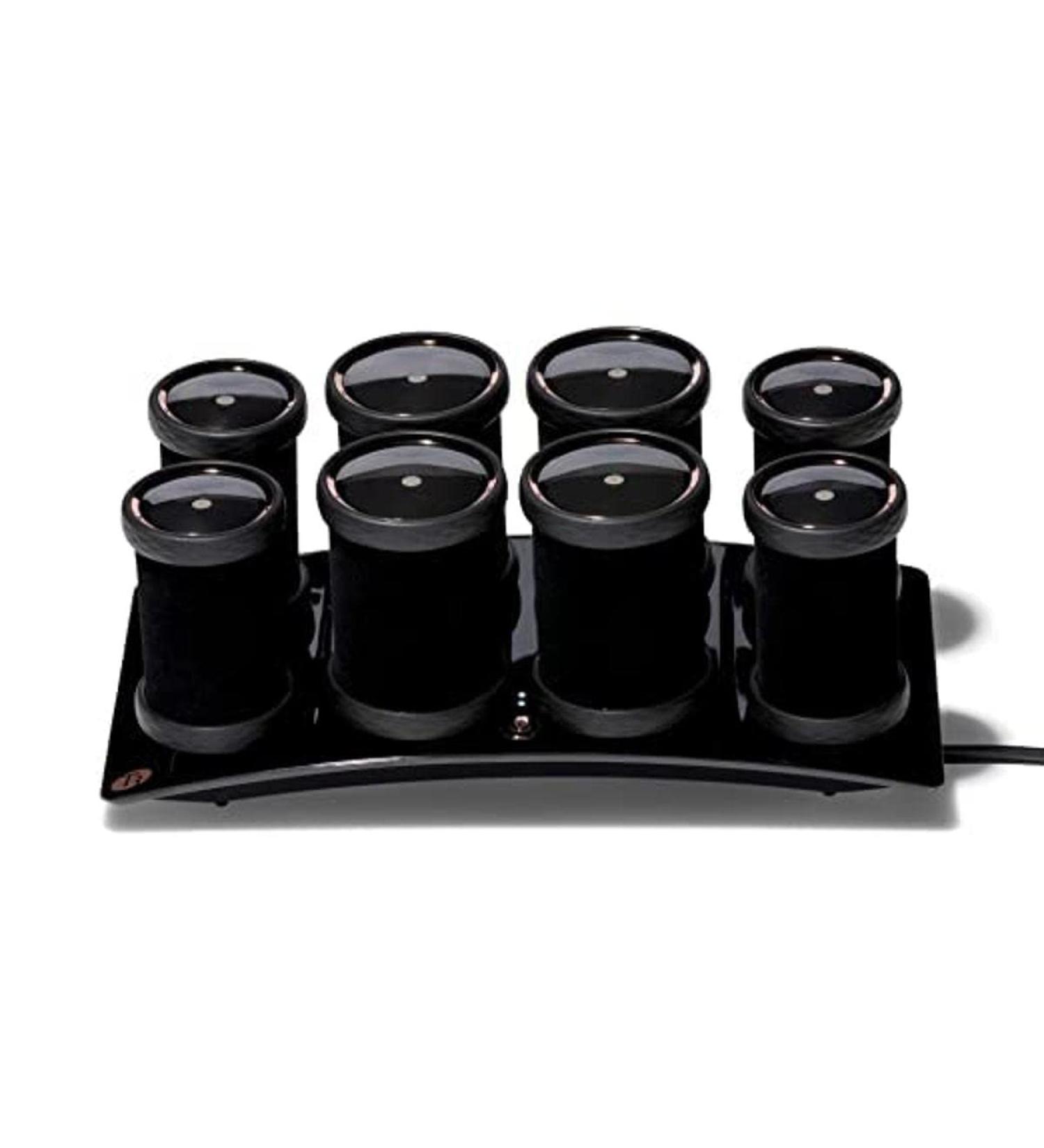 T3 Volumizing Hot Rollers Set with 4 44 mm and 4 38 mm Hot Rollers Featuring Dual Temperature Control and Ceramic Heaters - Buy Online on GoSupps.com